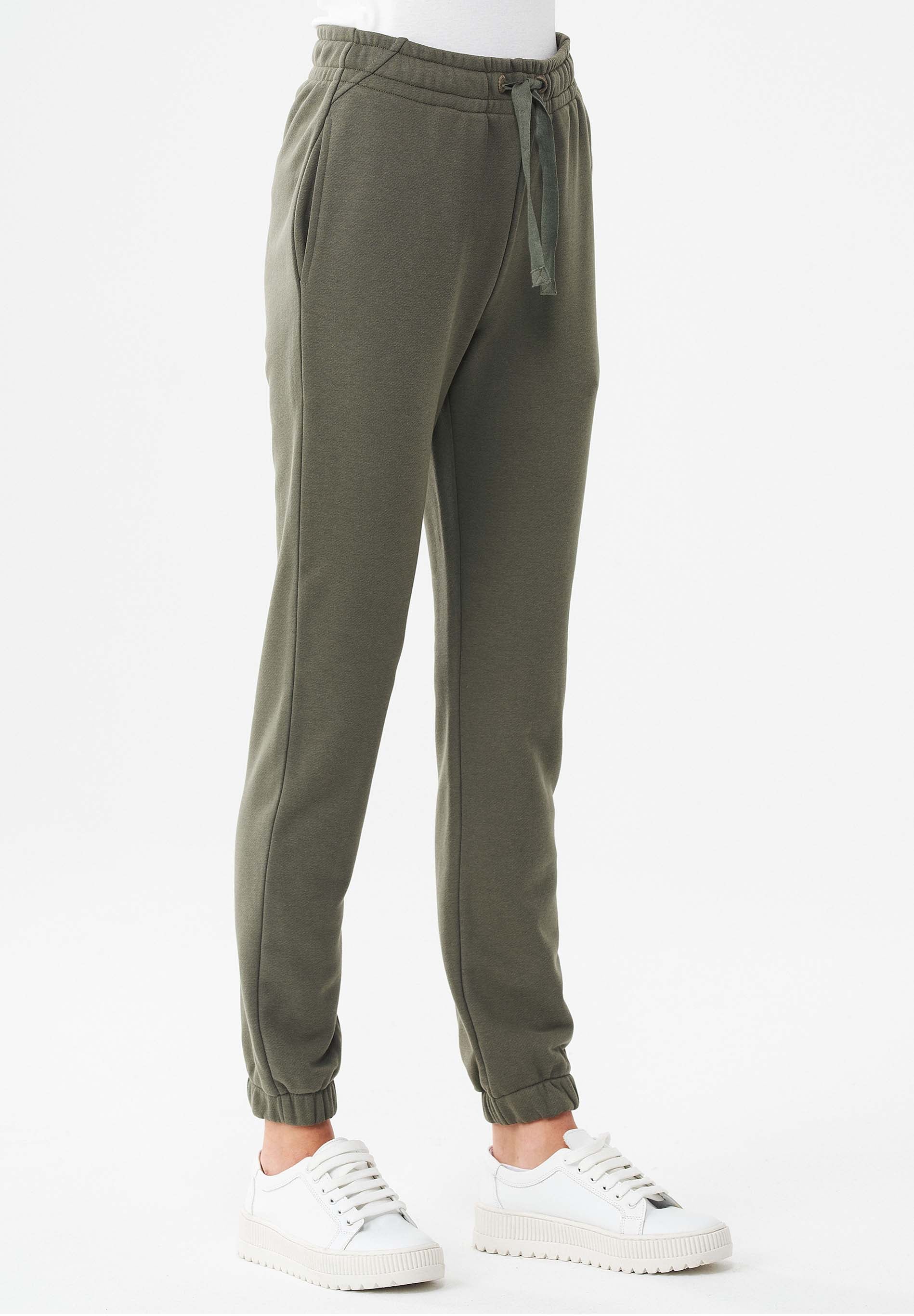 Sweathose aus Bio-Baumwolle & Modal mit recyceltem Polyester