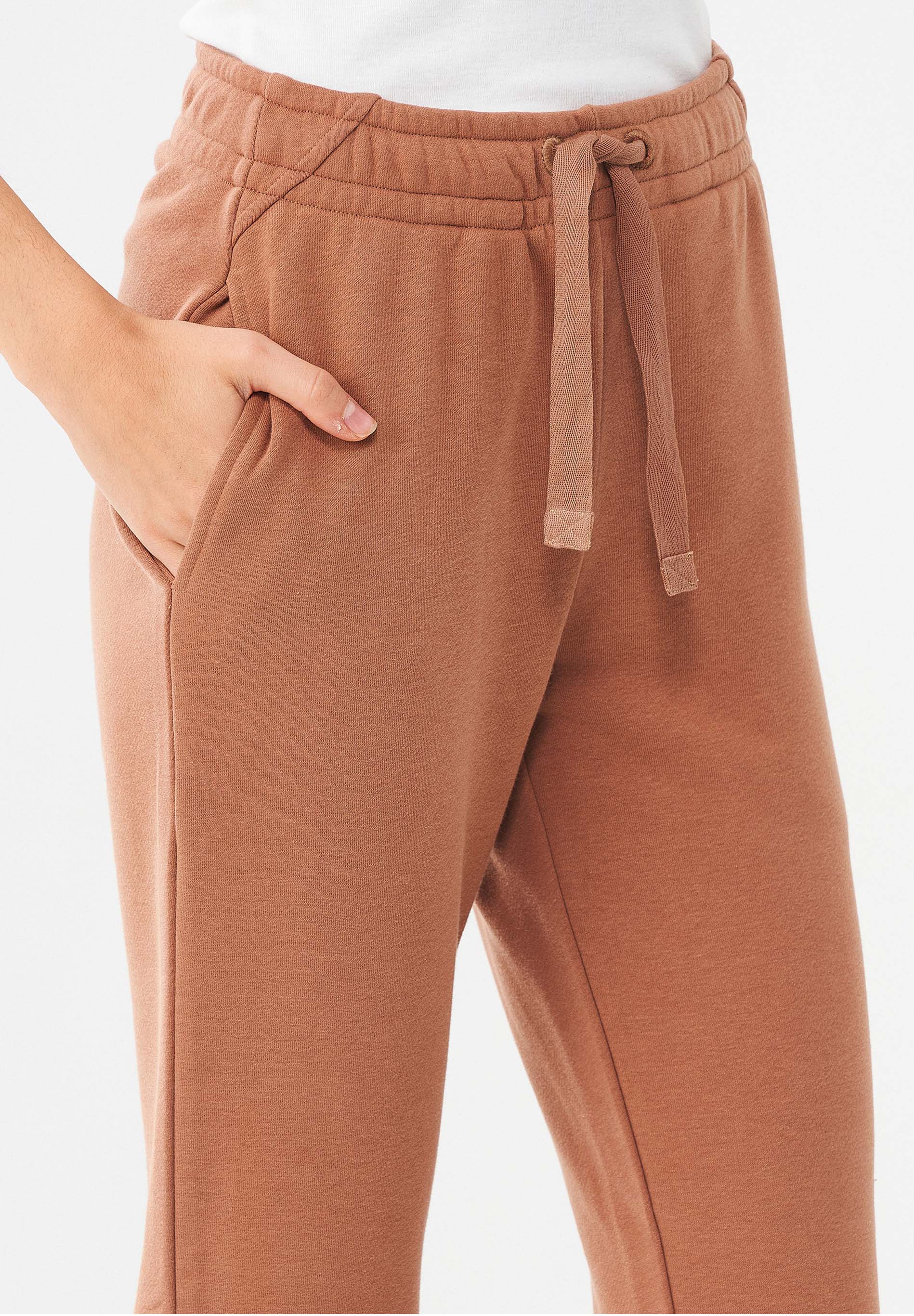 Sweathose aus Bio-Baumwolle & Modal mit recyceltem Polyester