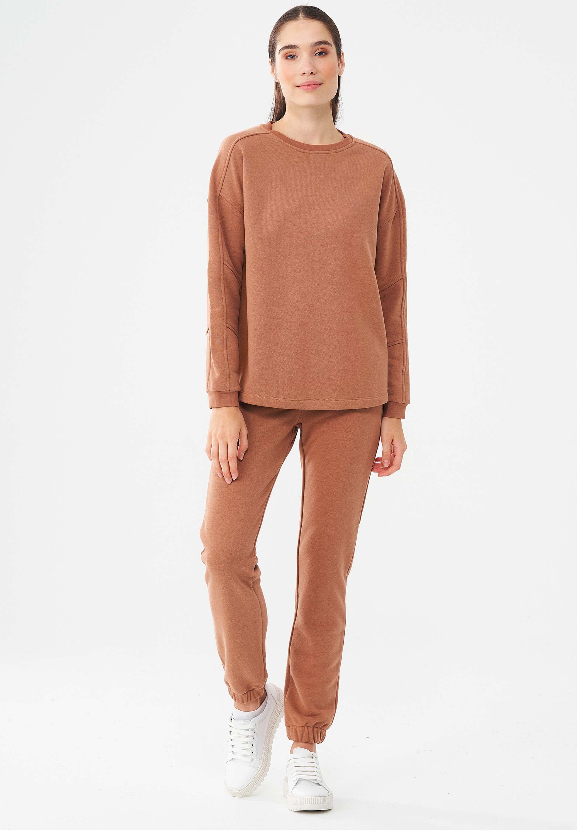 Sweathose aus Bio-Baumwolle & Modal mit recyceltem Polyester
