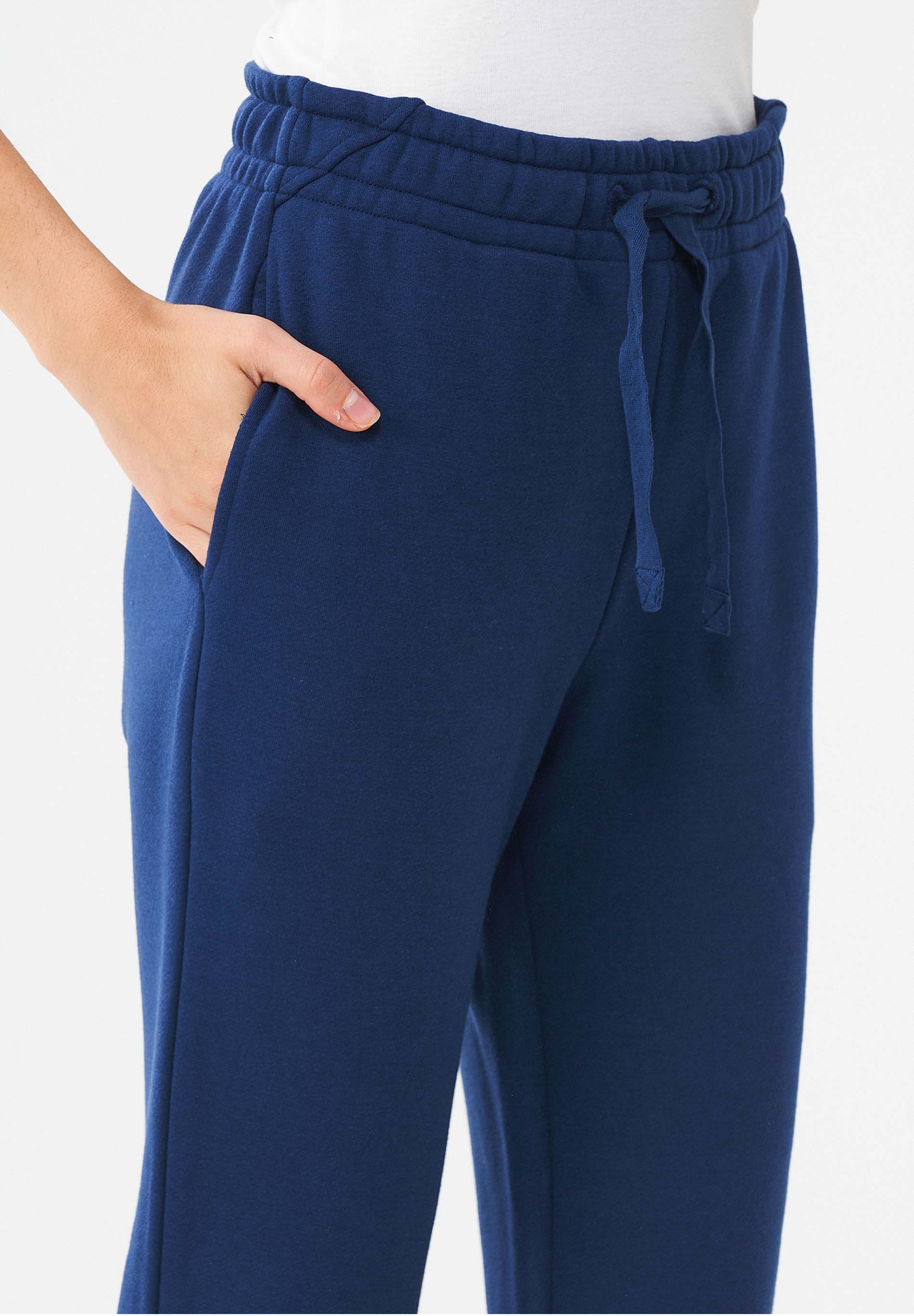 Sweathose aus Bio-Baumwolle & Modal mit recyceltem Polyester