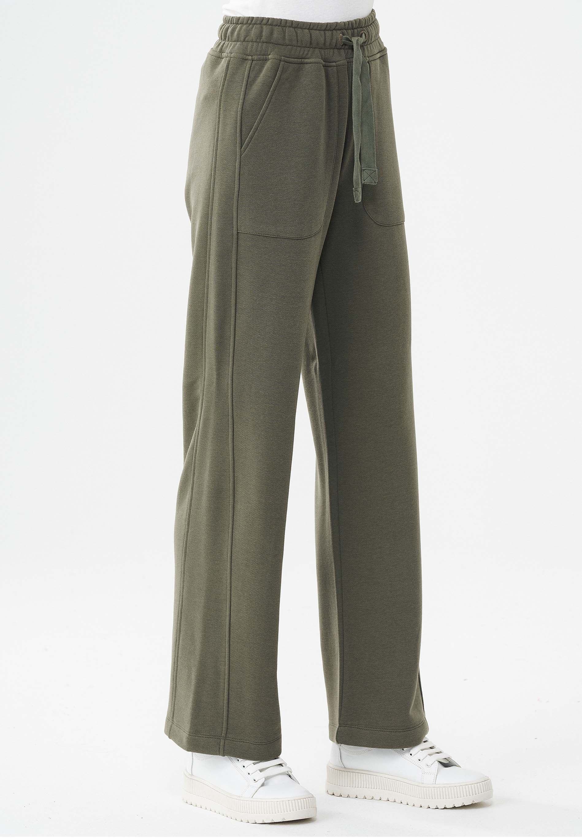 Sweathose aus Bio-Baumwolle & Modal mit recyceltem Polyester