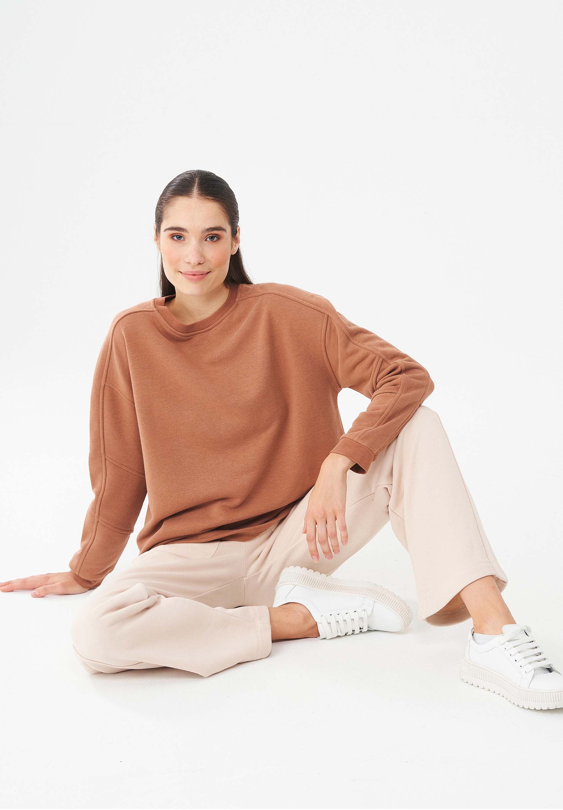 Sweathose aus Bio-Baumwolle & Modal mit recyceltem Polyester
