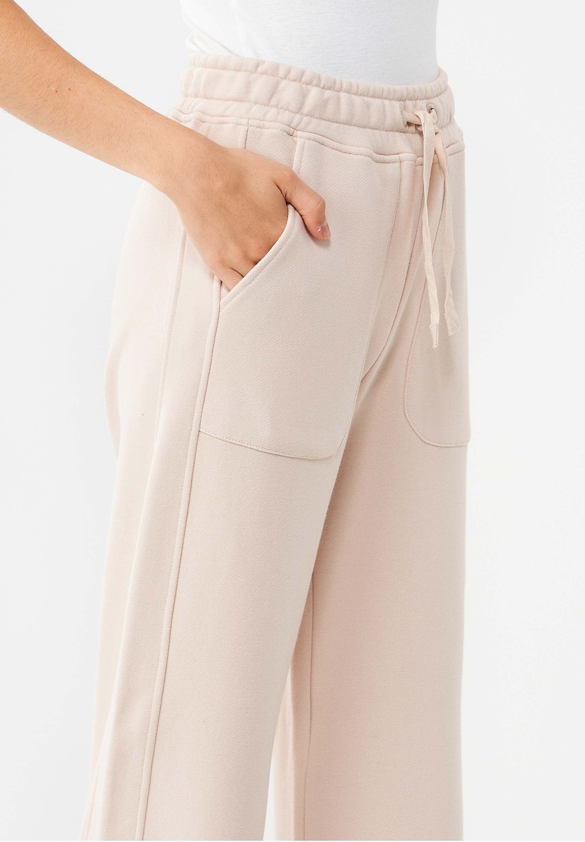 Sweathose aus Bio-Baumwolle & Modal mit recyceltem Polyester