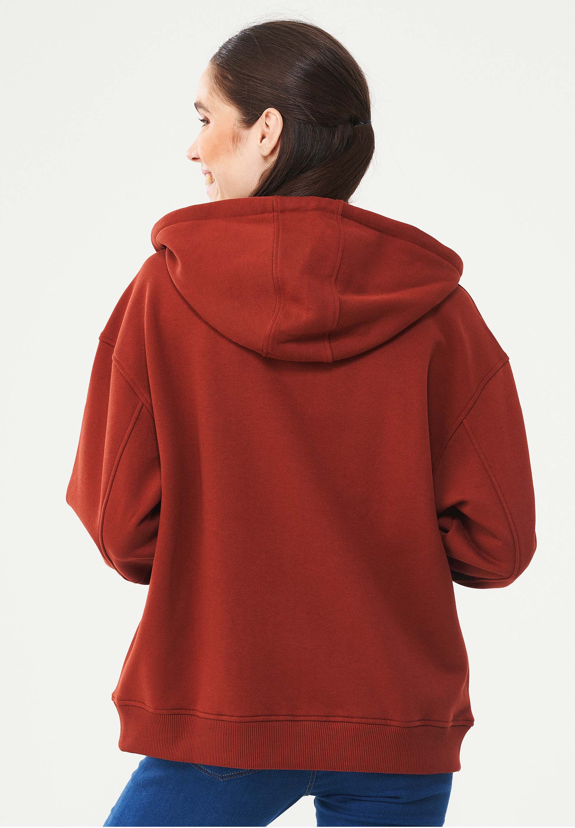 Sweatjacke aus Bio-Baumwolle