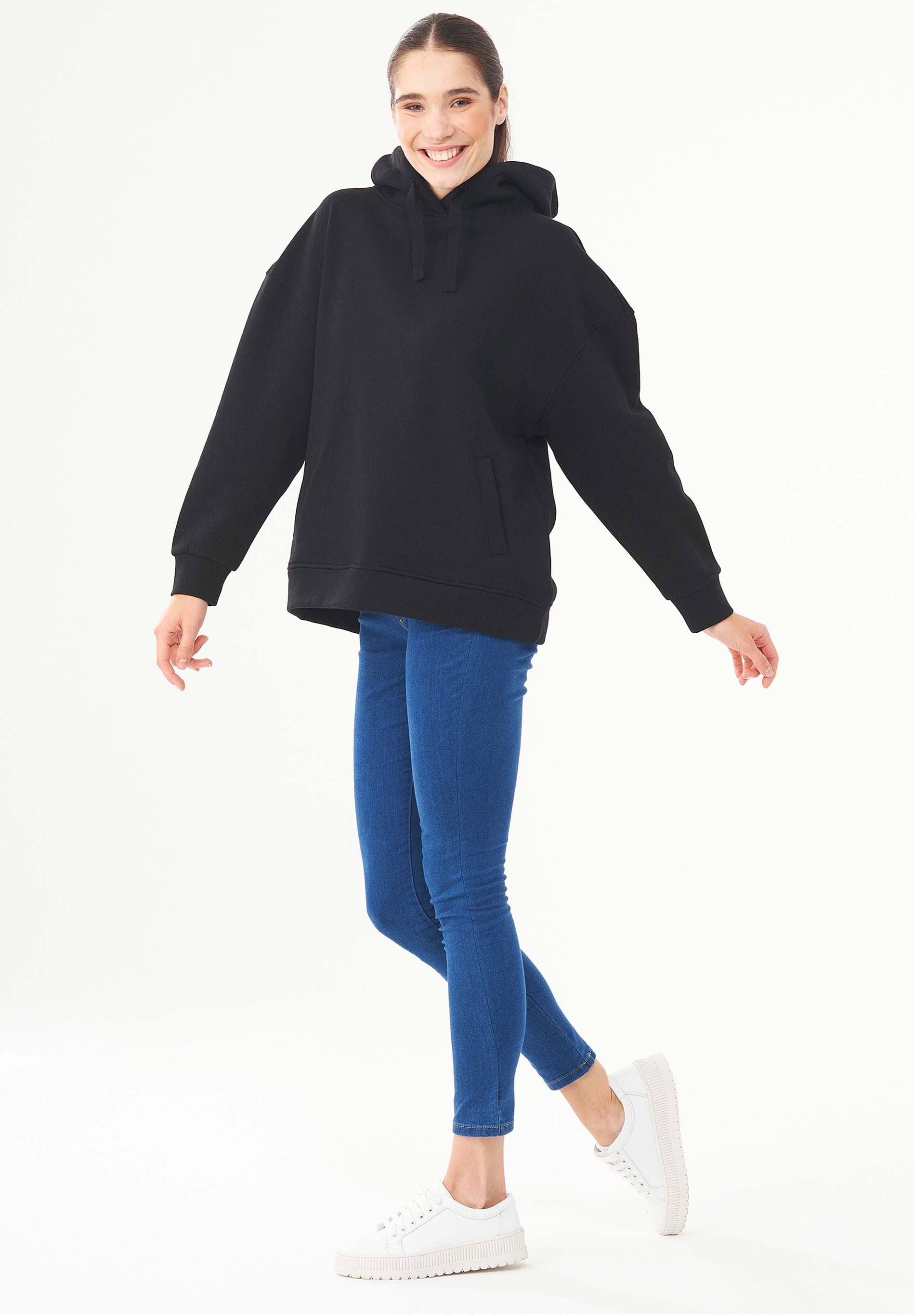 Kapuzenpullover aus Bio-Baumwolle