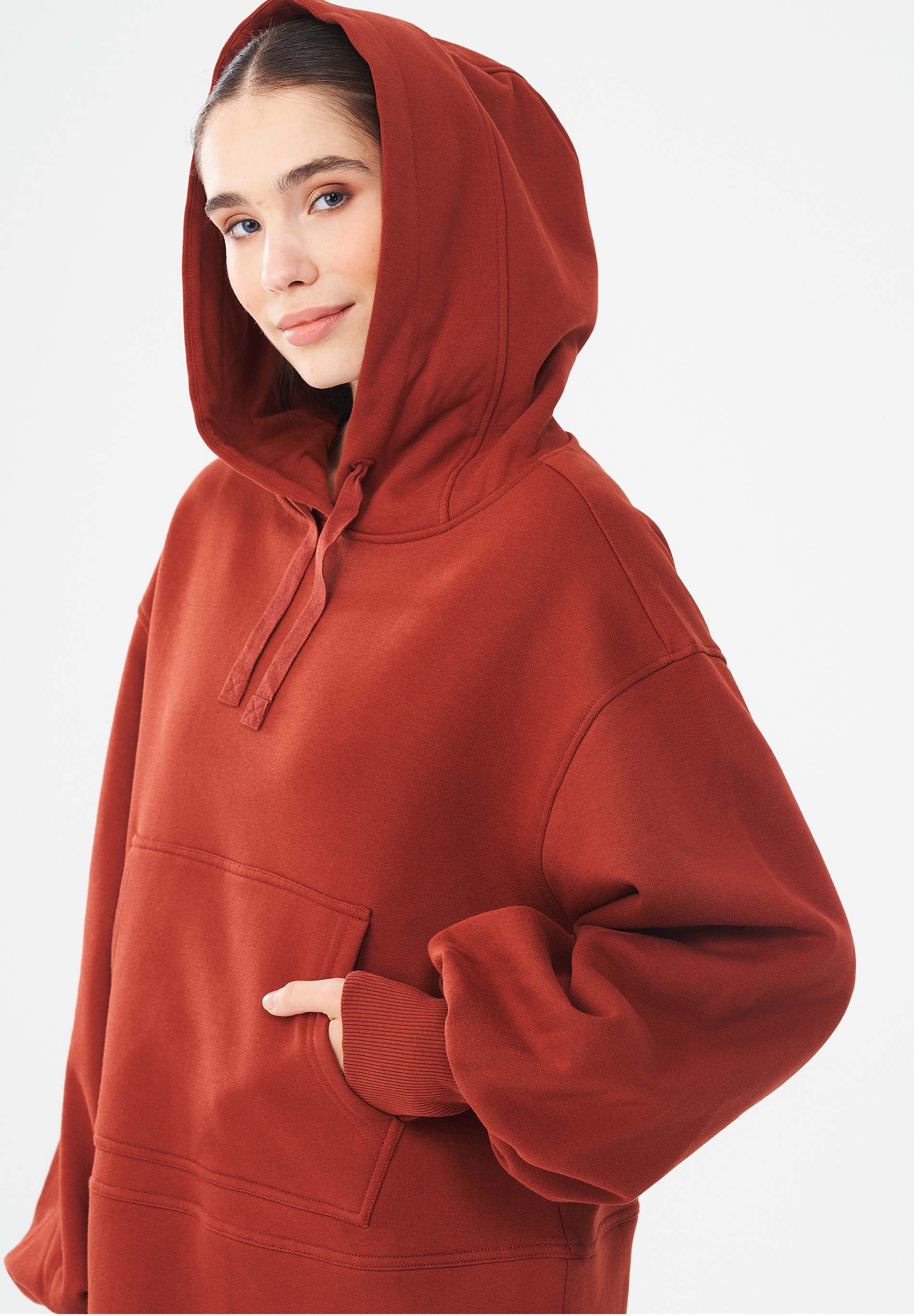 Kapuzenpullover aus Bio-Baumwolle