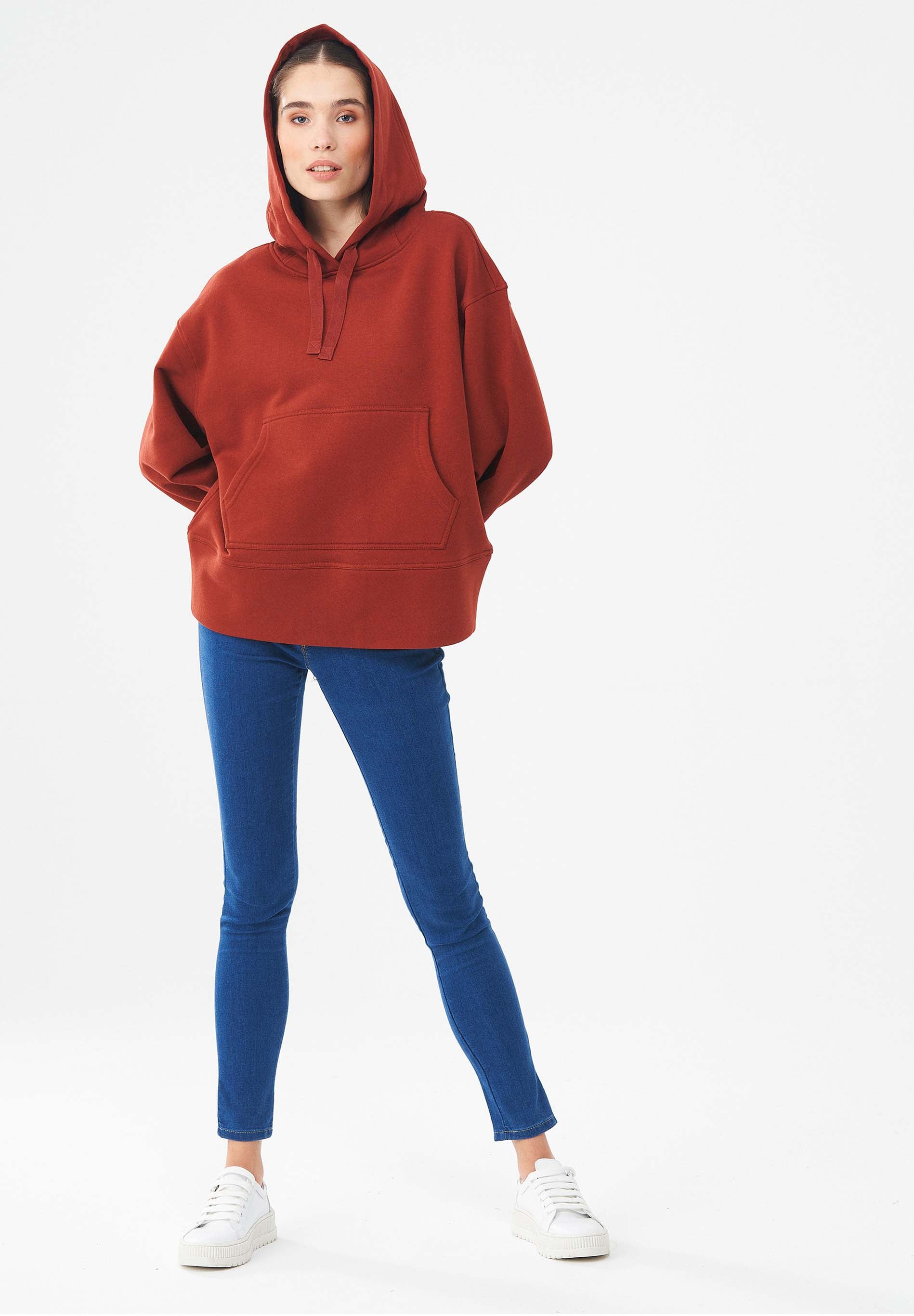 Kapuzenpullover aus Bio-Baumwolle