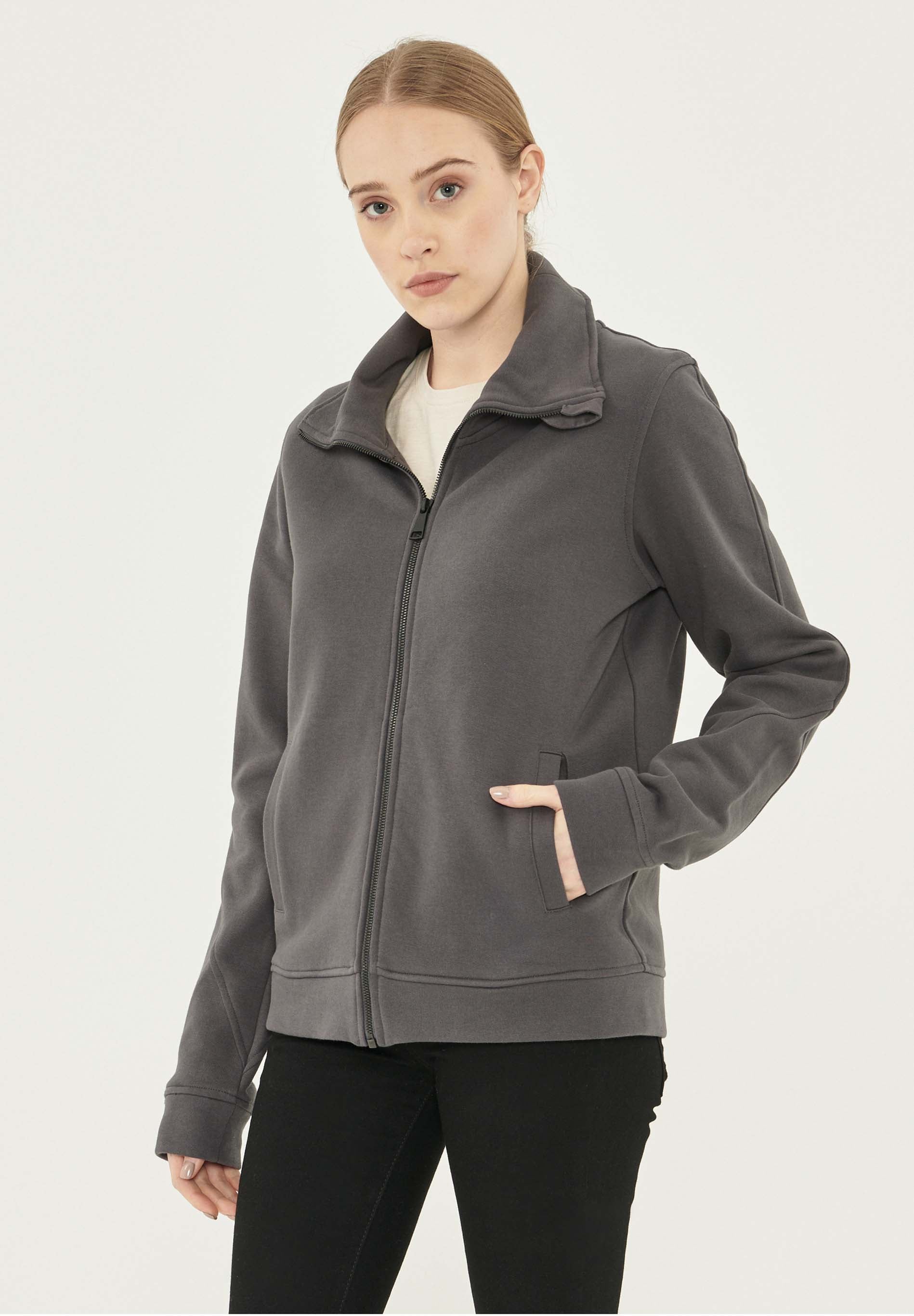 Sweatjacke aus Bio-Baumwolle