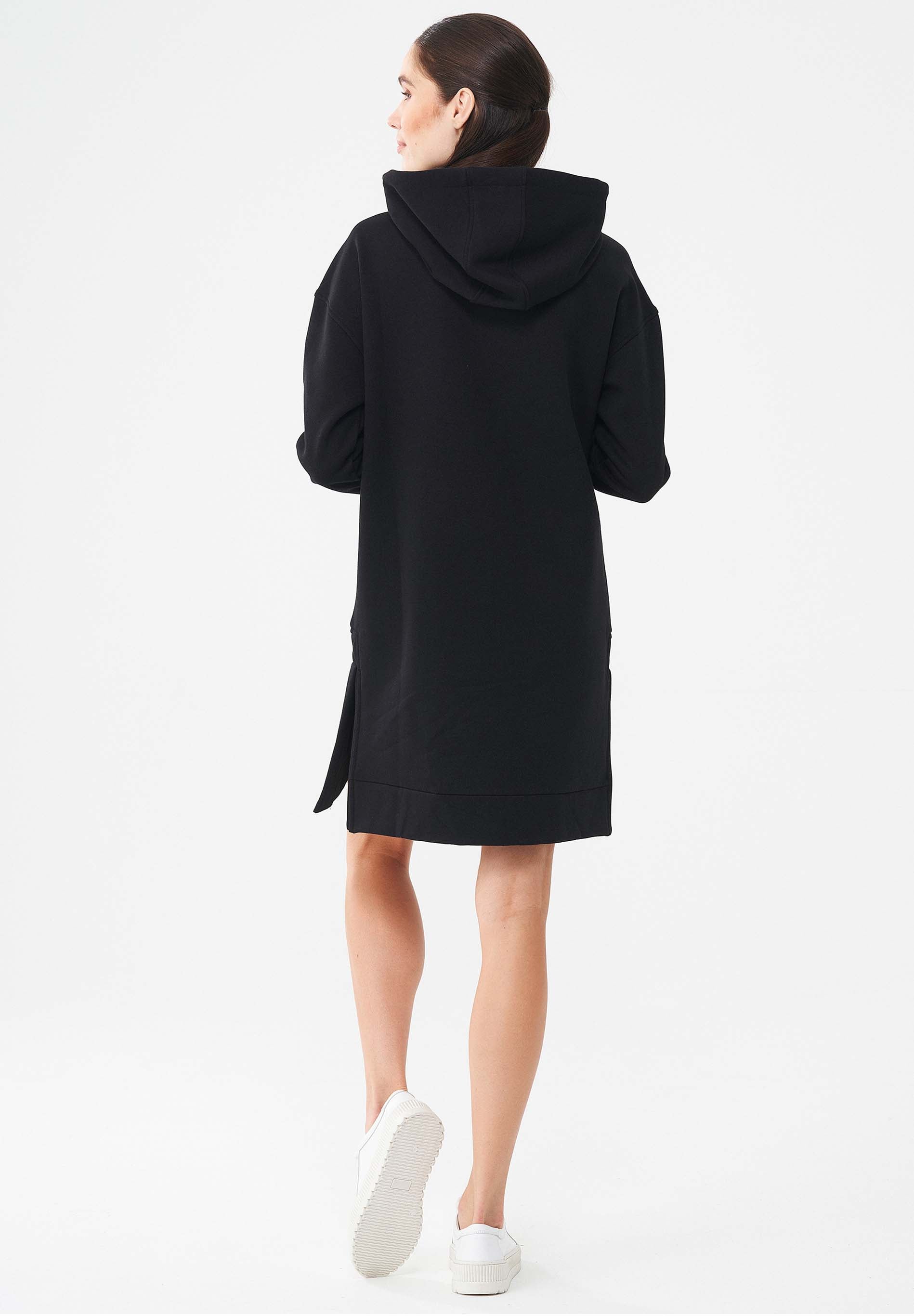 Langer Hoodie aus Bio-Baumwolle