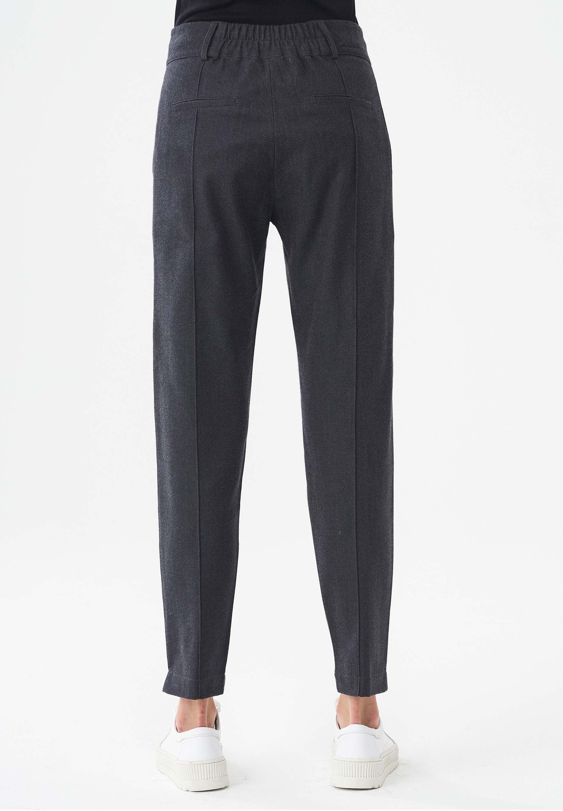 Herringbone Hose aus Bio-Baumwolle