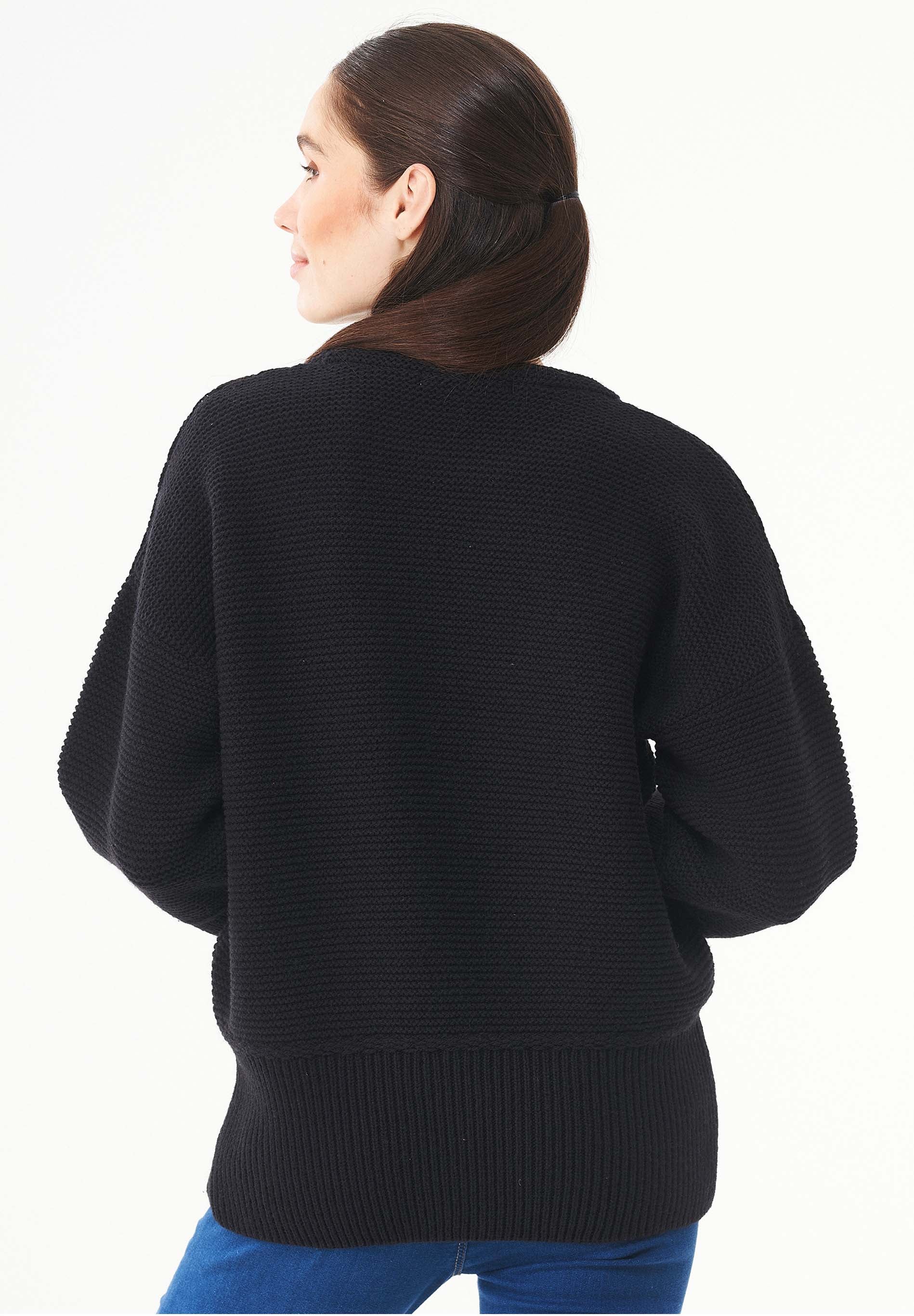 Pullover aus Bio-Merinowolle und Bio-Baumwolle