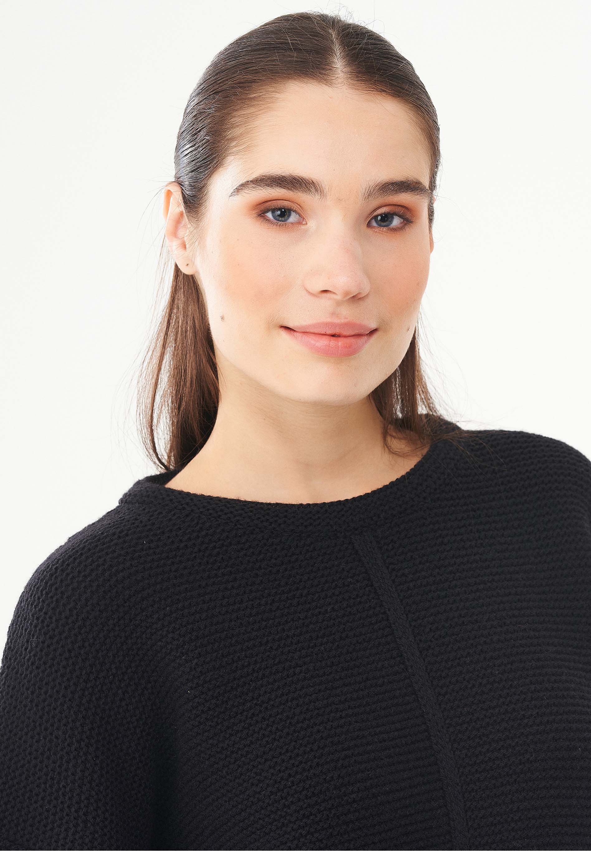 Pullover aus Bio-Merinowolle und Bio-Baumwolle