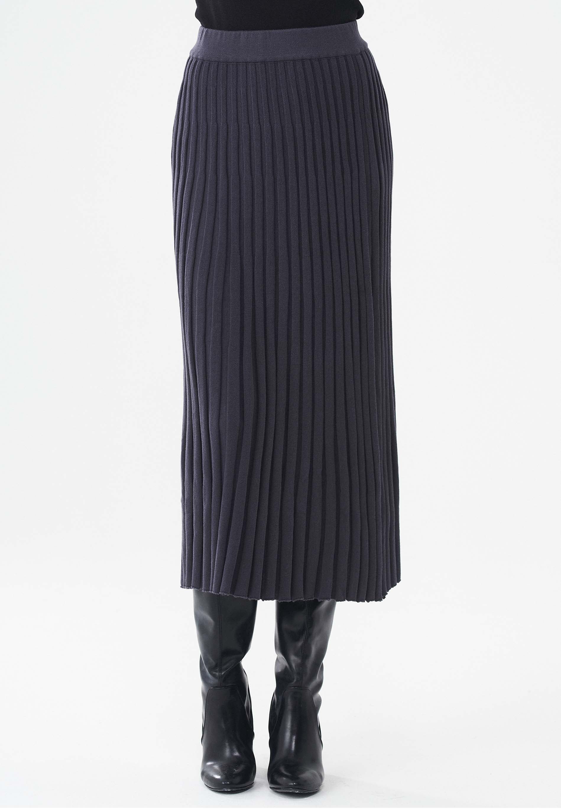 Maxi-Strickrock aus Bio-Baumwolle