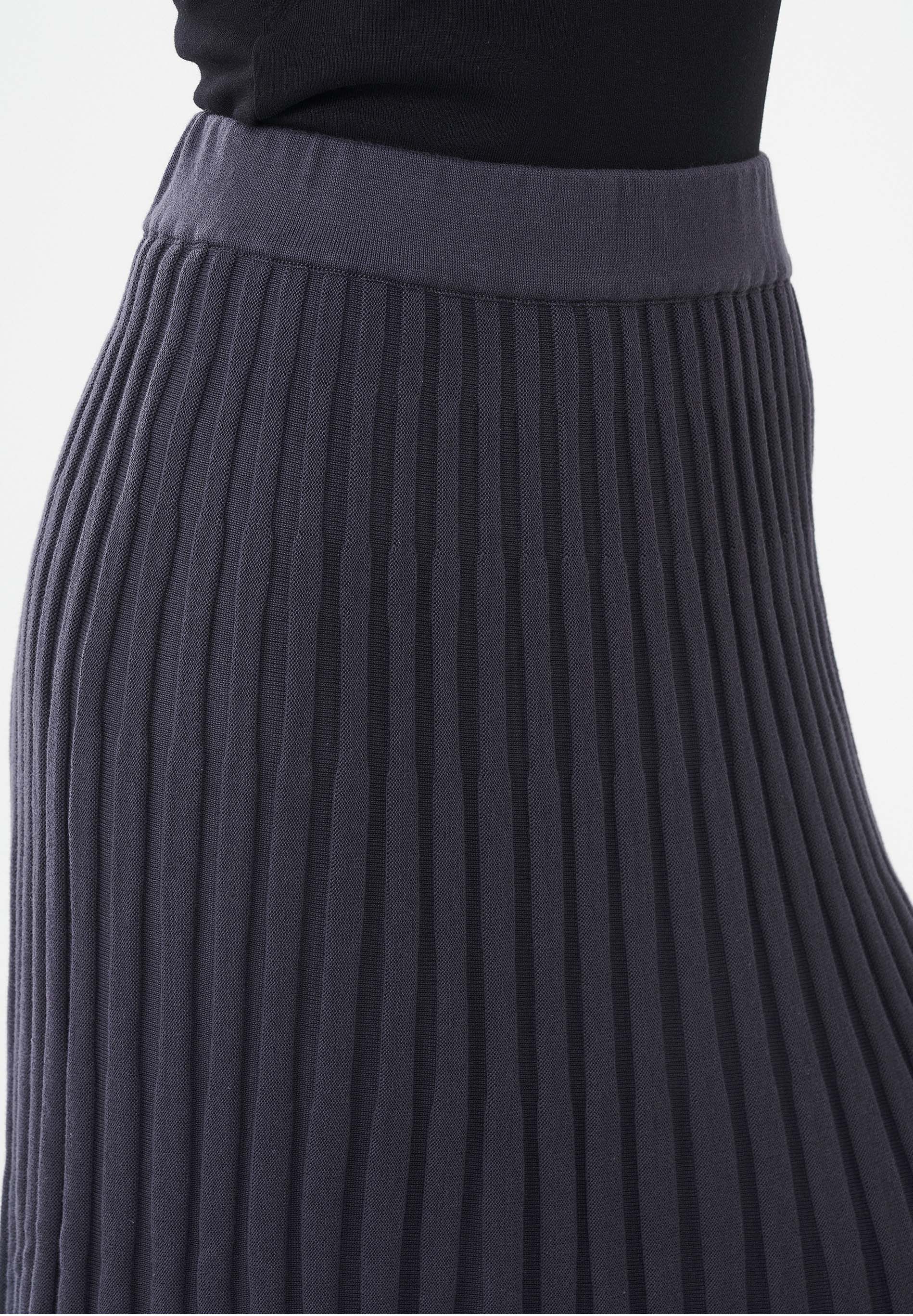 Maxi-Strickrock aus Bio-Baumwolle