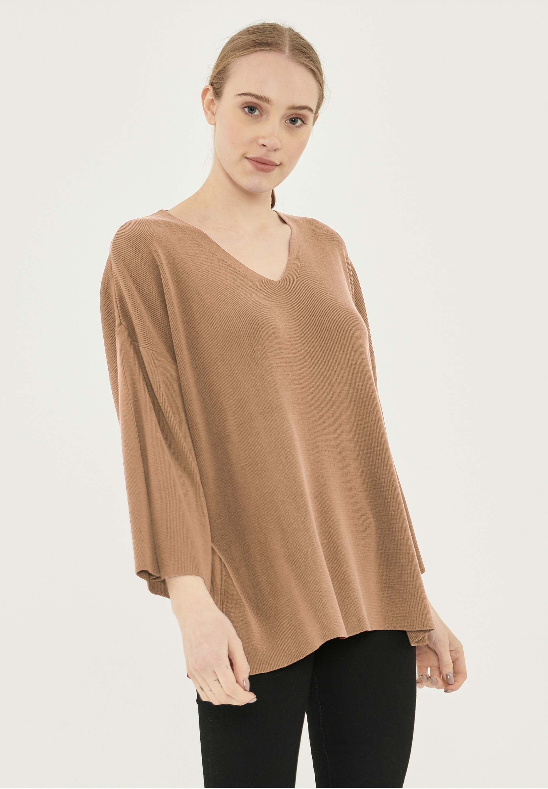 3/4 Arm Pullover aus TENCEL™ Lyocell