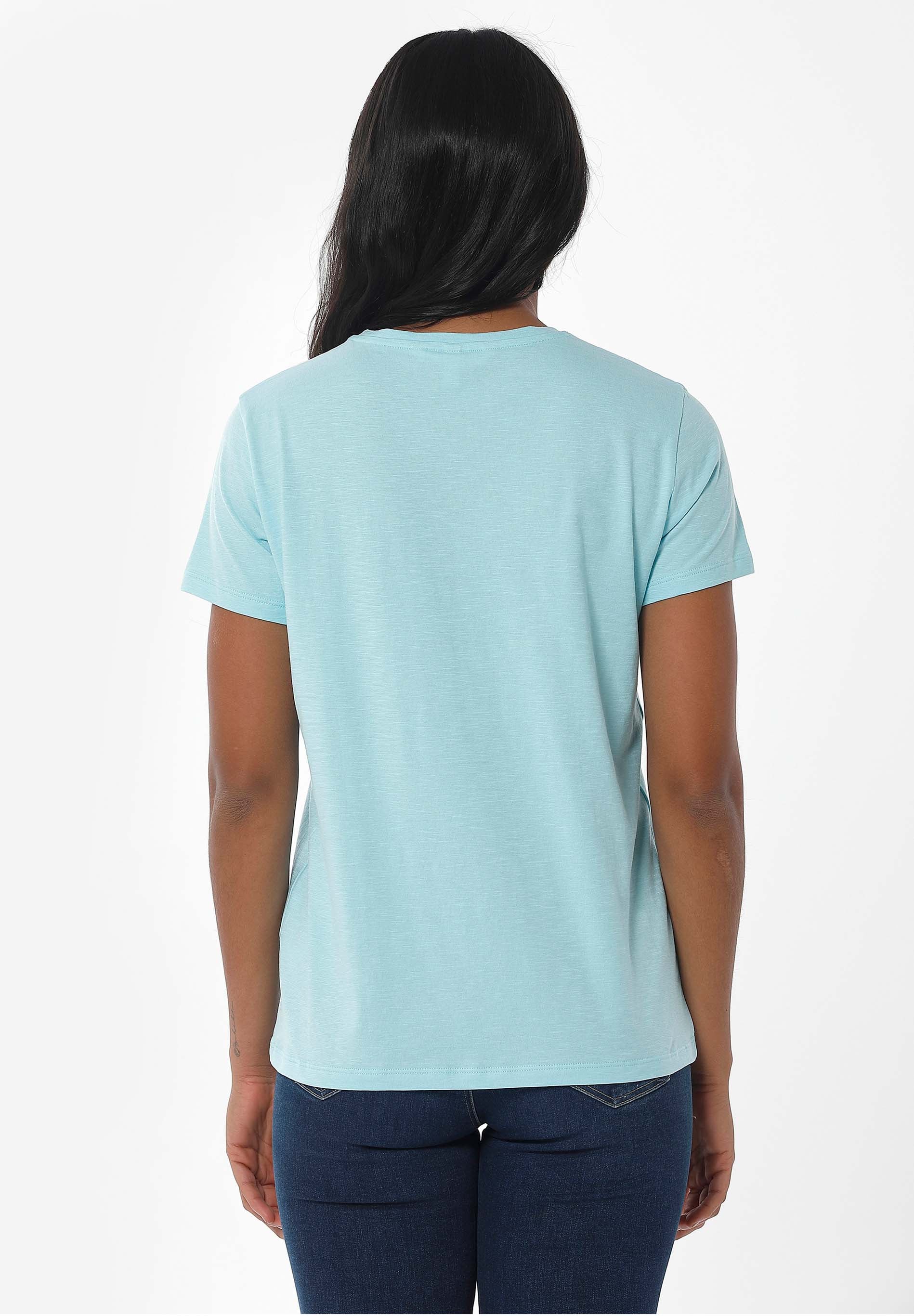 T-Shirt aus Bio-Baumwolle mit Print