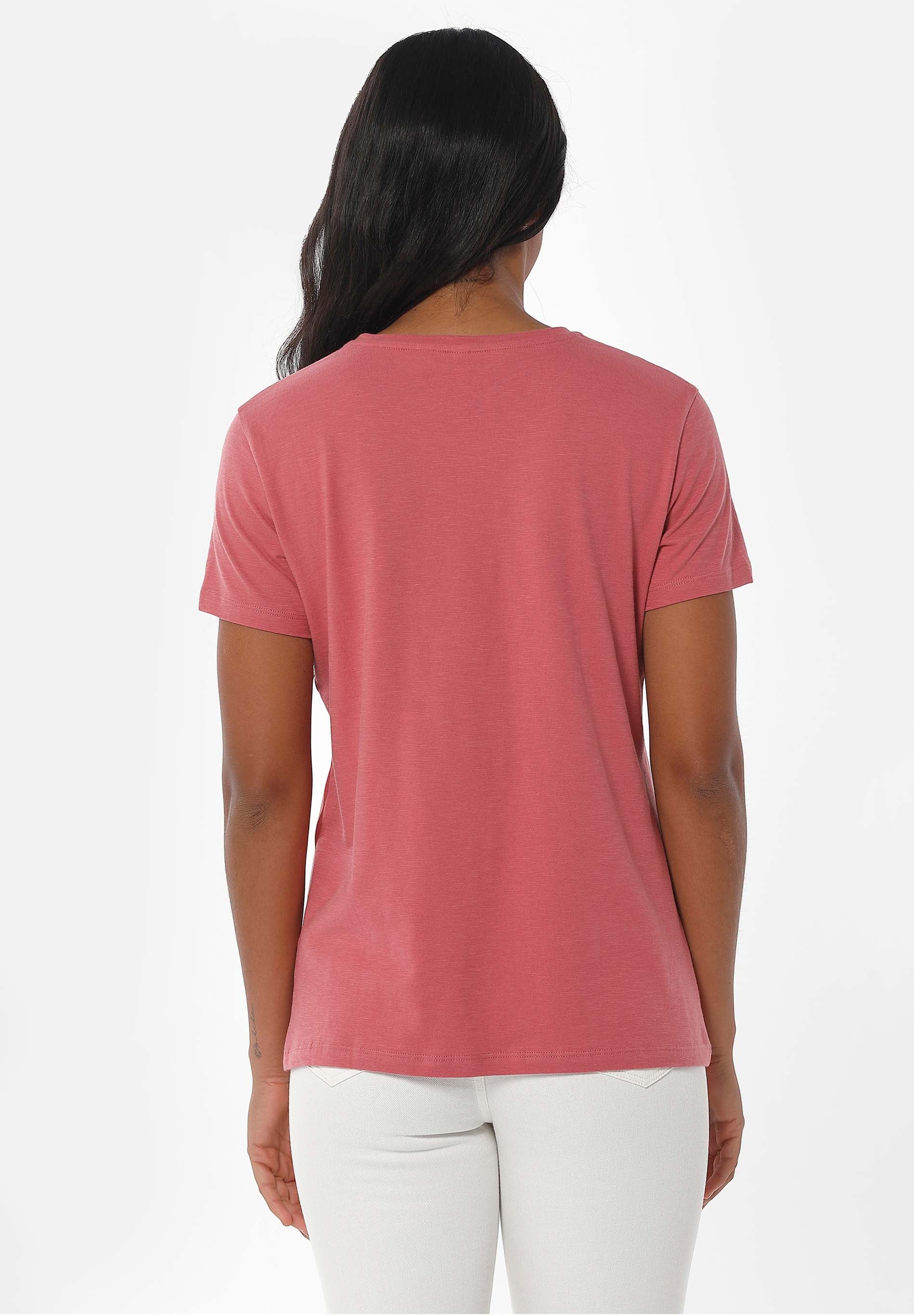 T-Shirt aus Bio-Baumwolle mit Print
