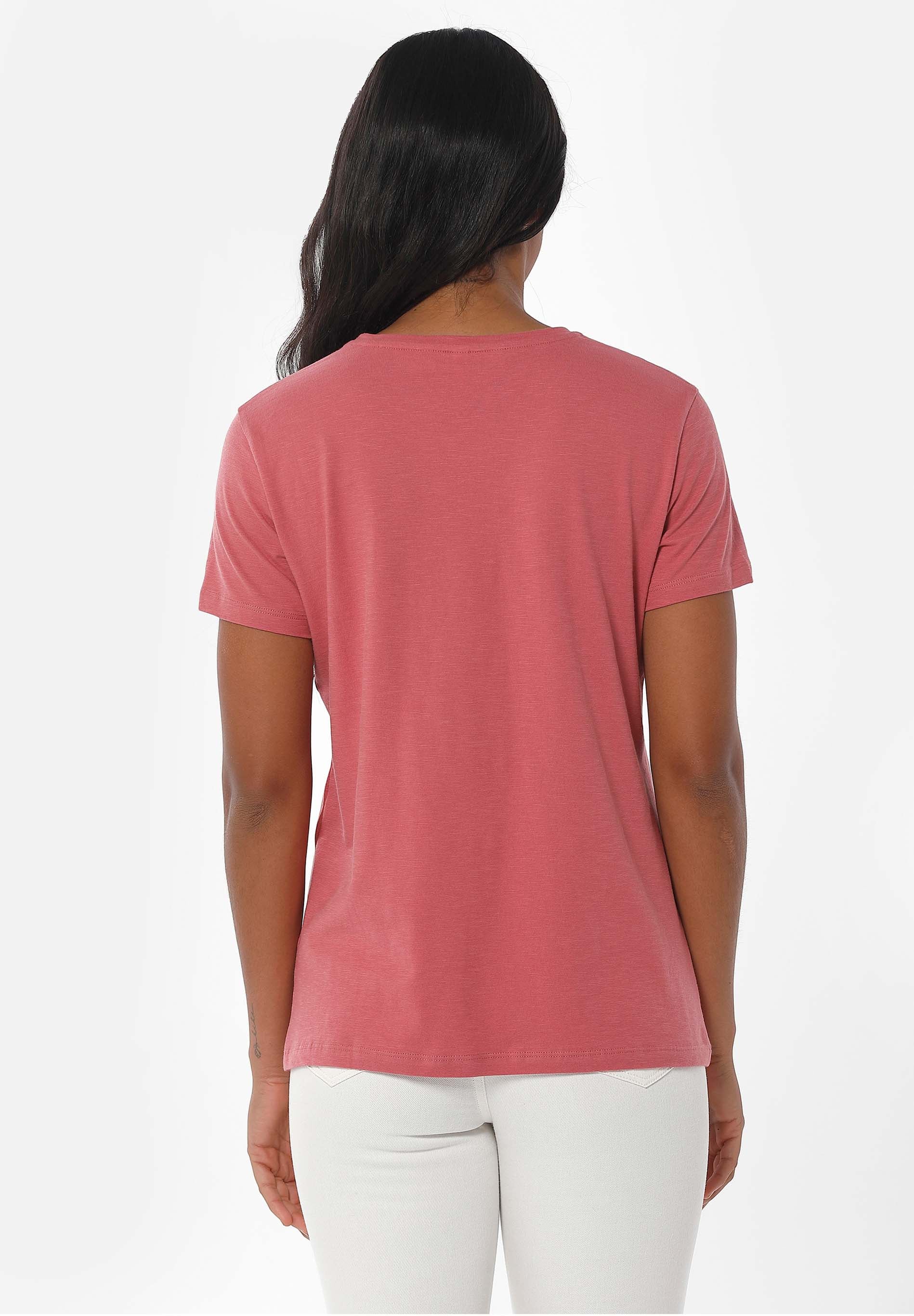 T-Shirt aus Bio-Baumwolle mit Falter-Print