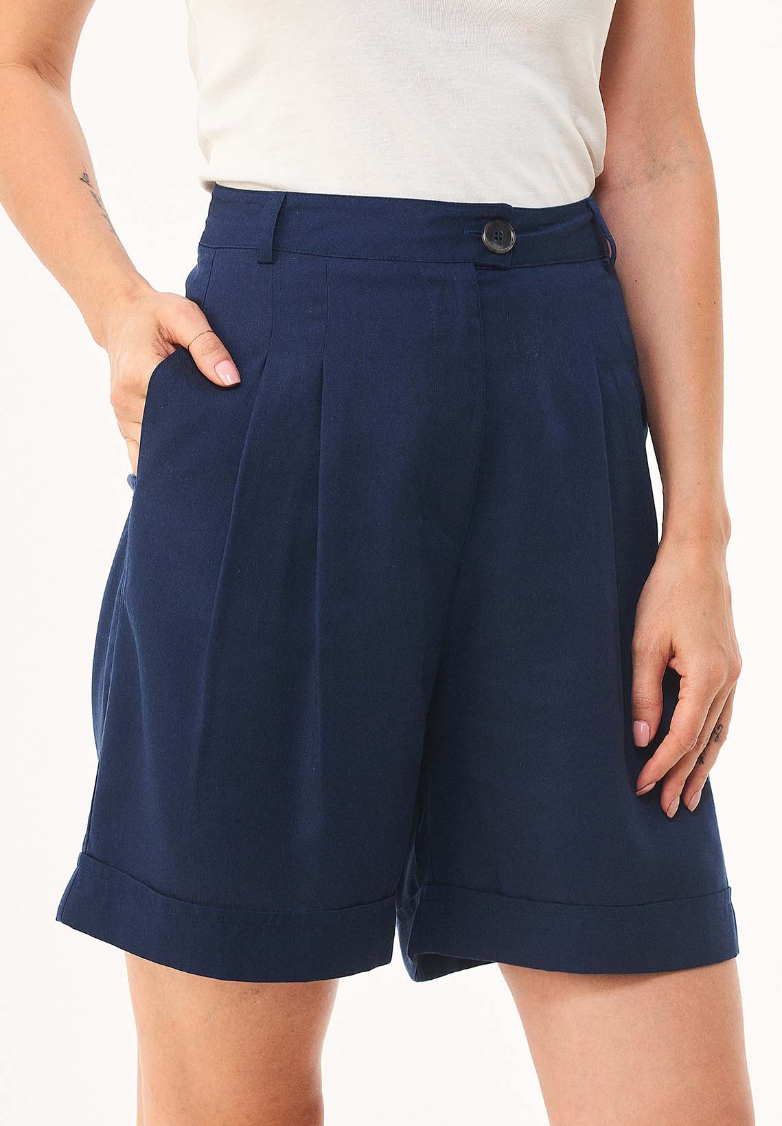 Shorts aus TENCEL™ Lyocell