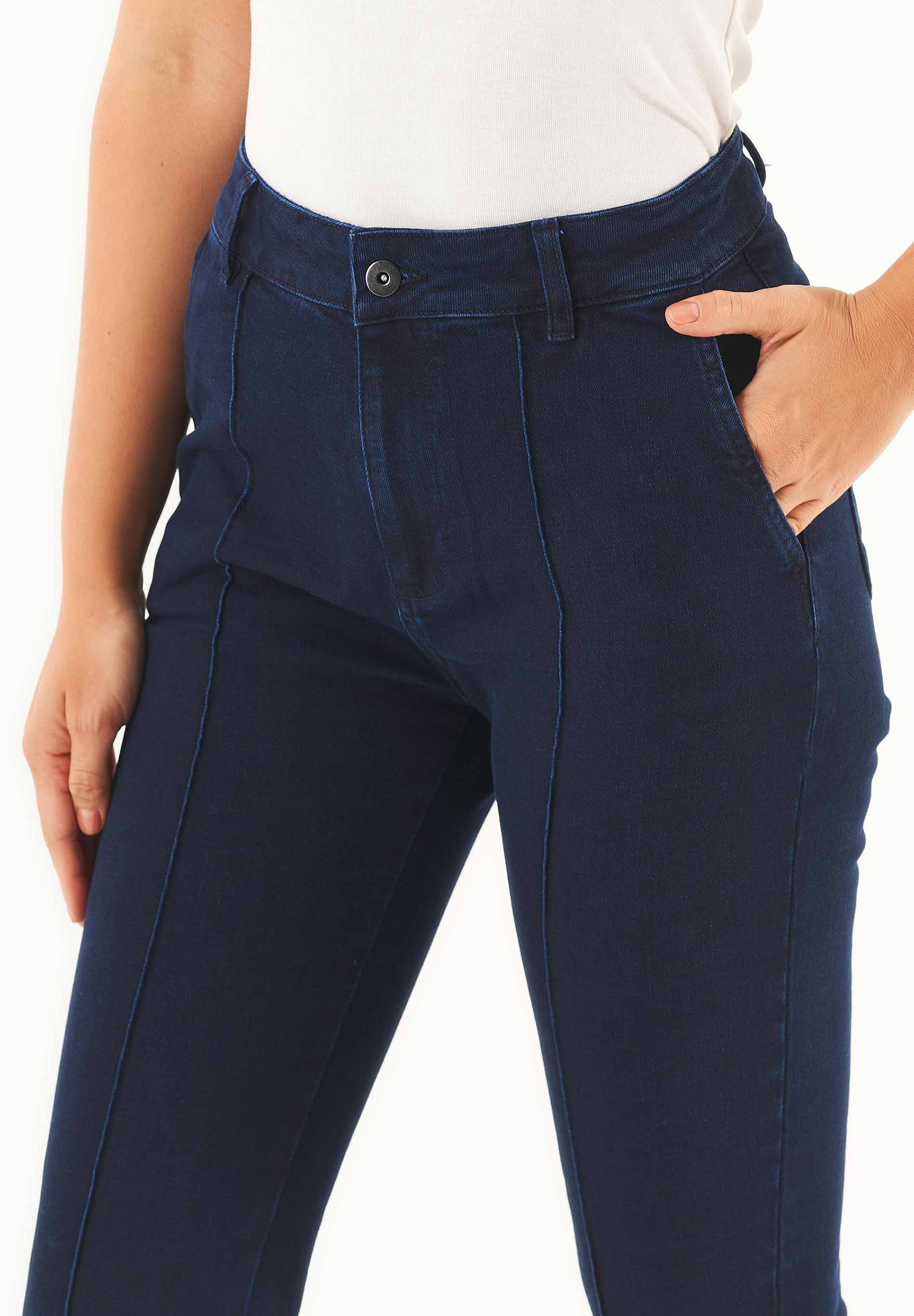 Flared Jeans aus Bio-Baumwolle
