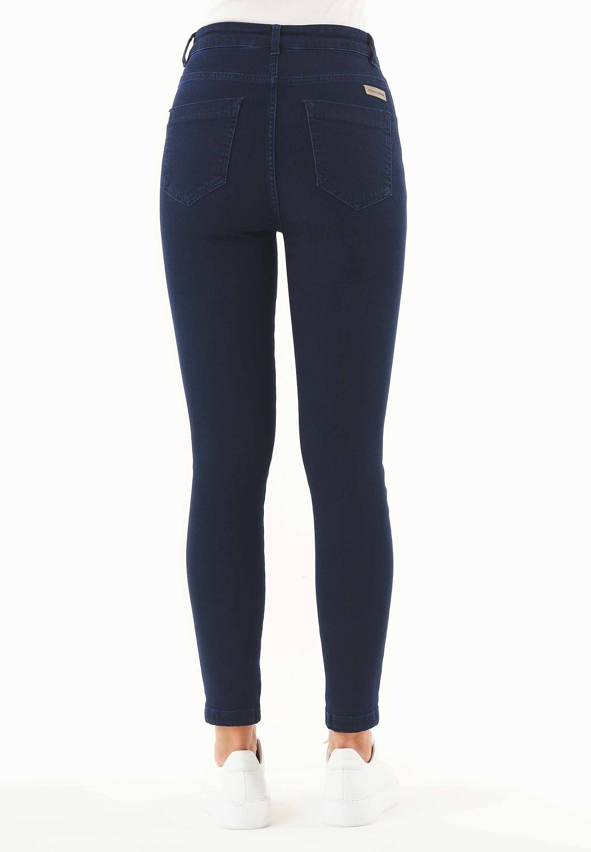 High Waist Skinny Jeans aus Bio-Baumwolle