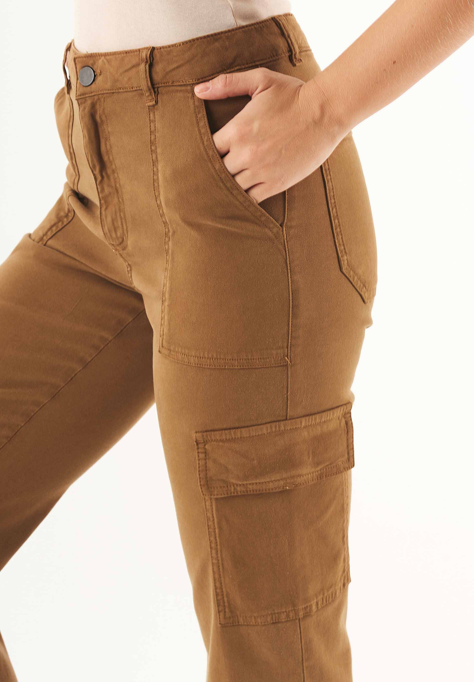Cargohose aus TENCEL™ Lyocell und Bio-Baumwolle