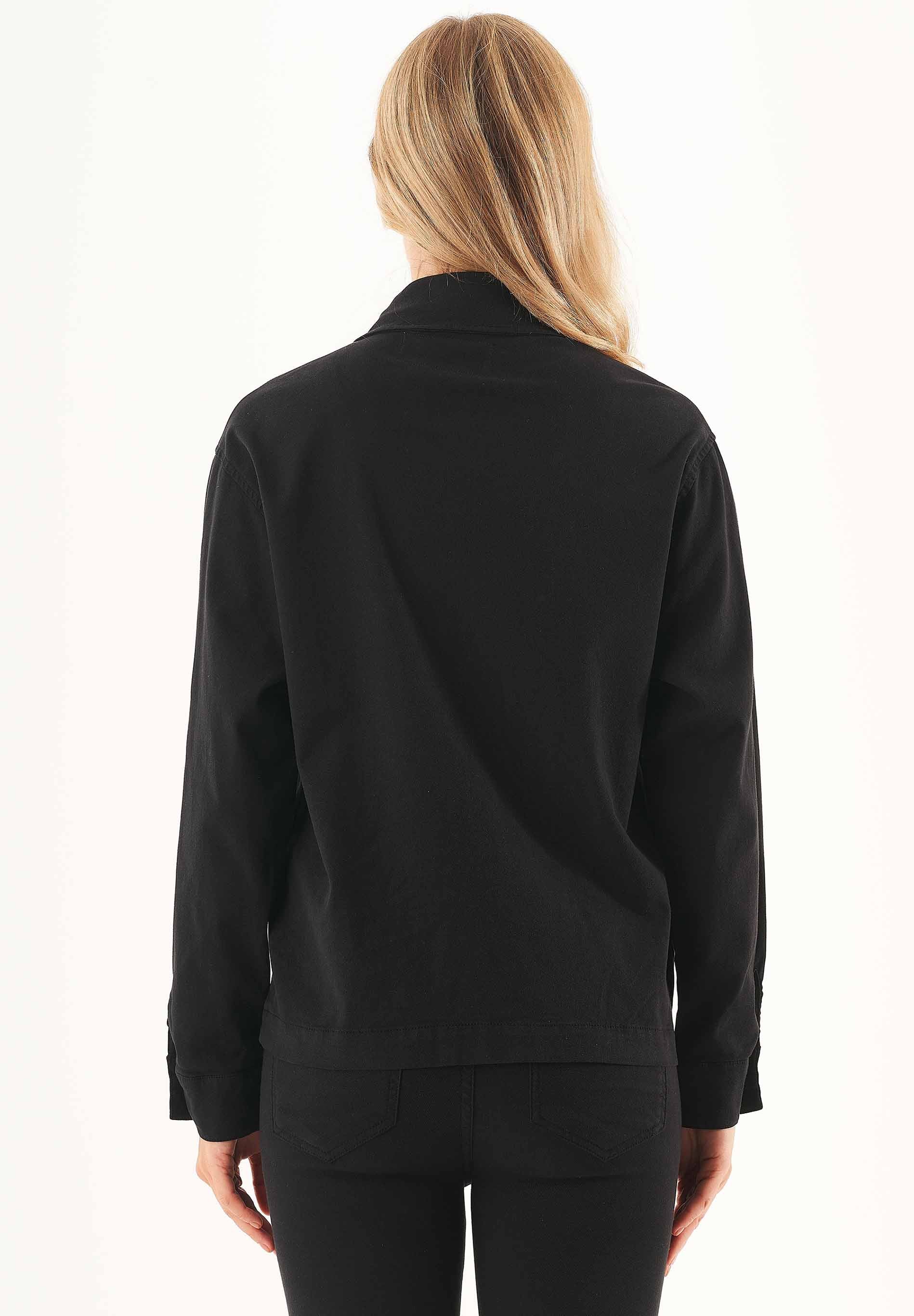 Hemdjacke aus TENCEL™ Lyocell und Bio-Baumwolle