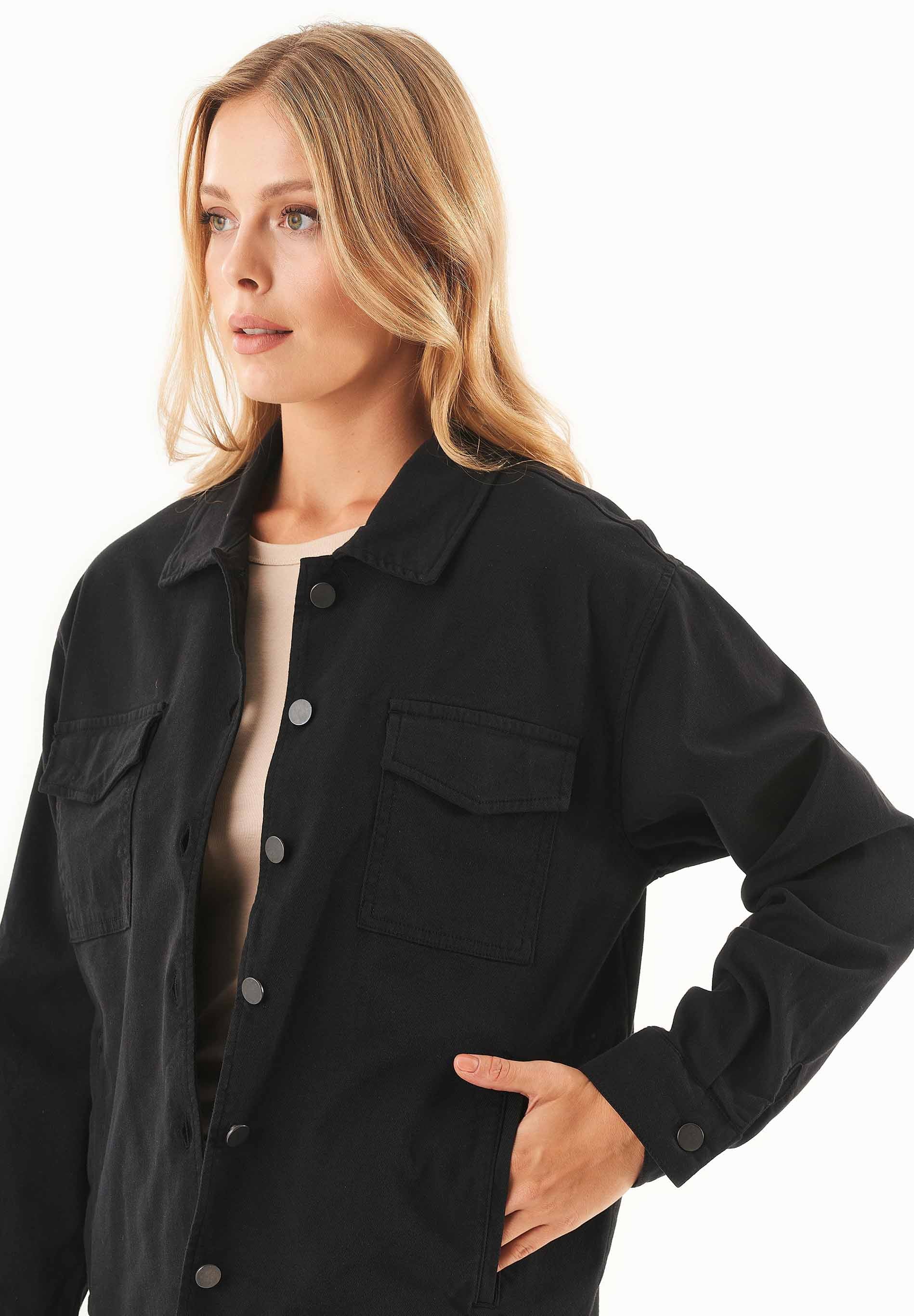 Hemdjacke aus TENCEL™ Lyocell und Bio-Baumwolle