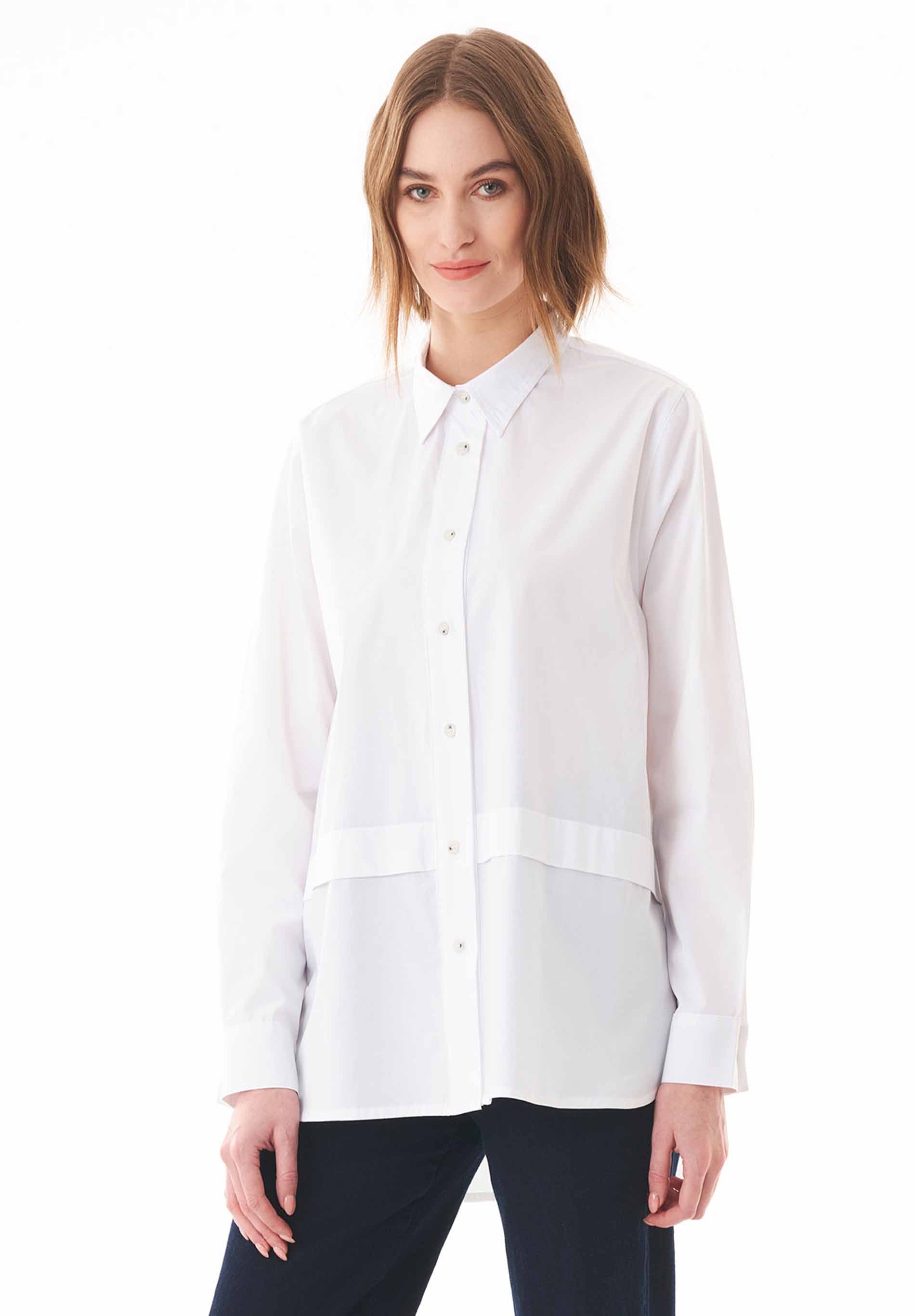 Hemdbluse aus Bio-Baumwolle