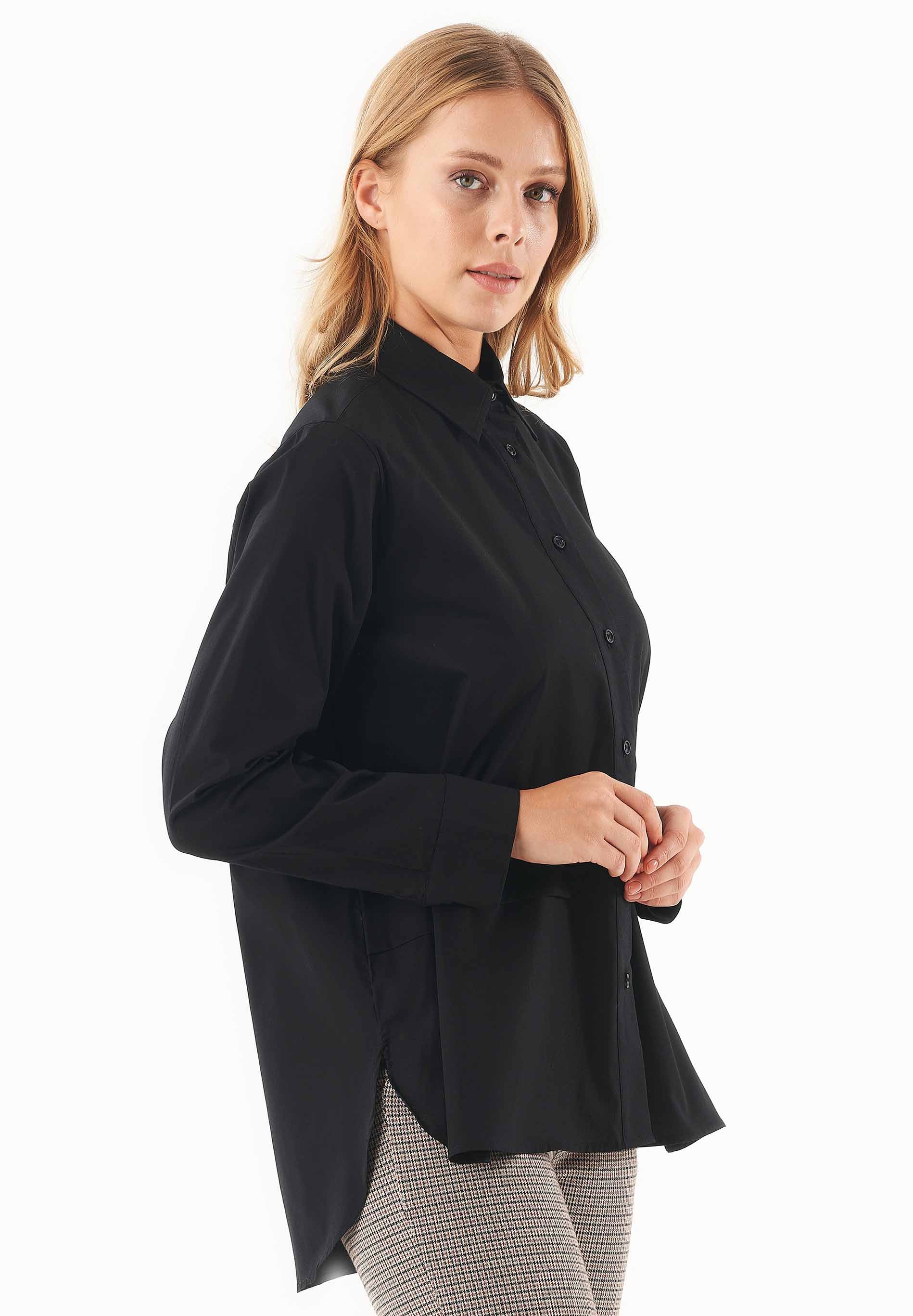 Hemdbluse aus Bio-Baumwolle