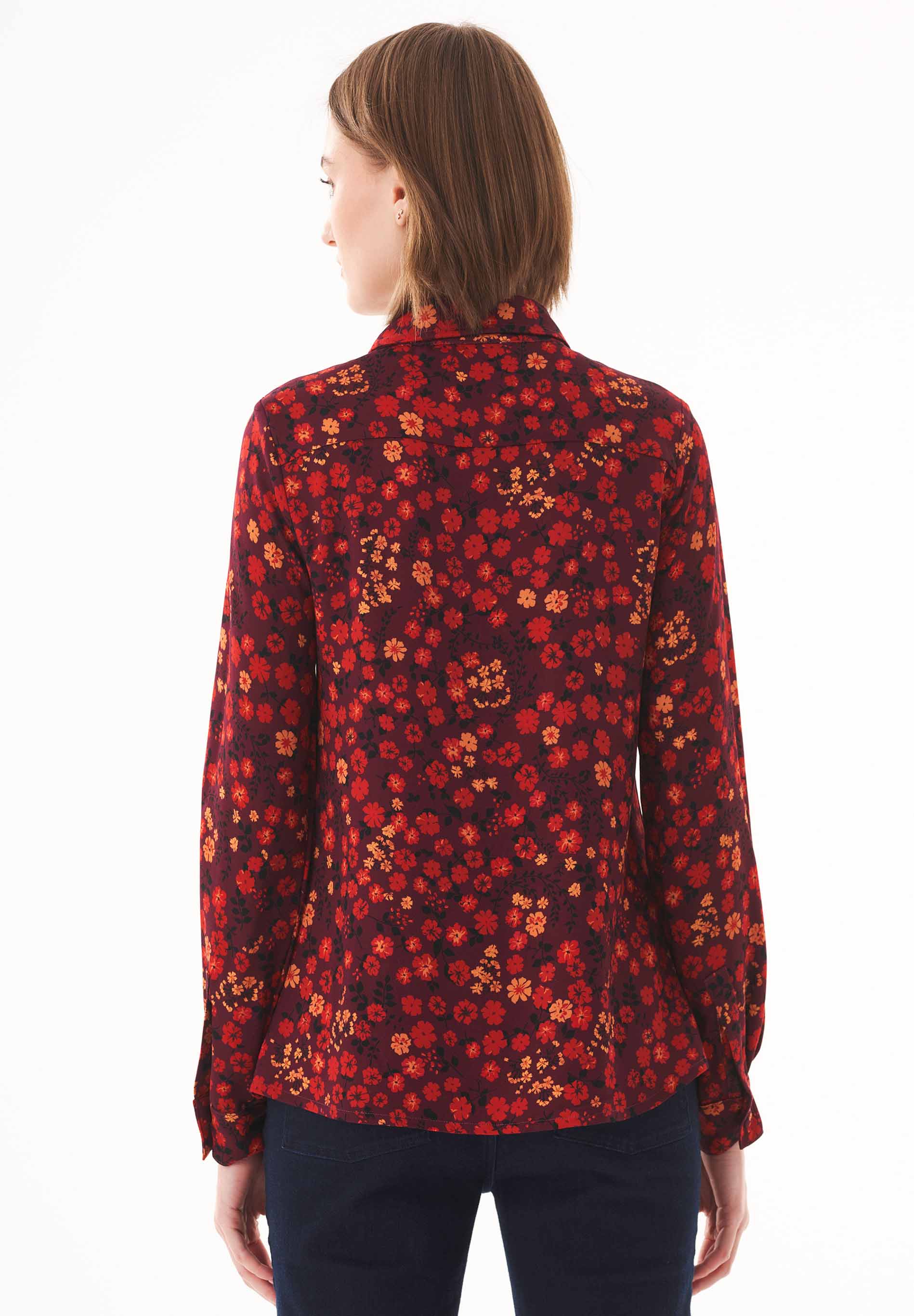 Hemdbluse aus LENZING™ ECOVERO™