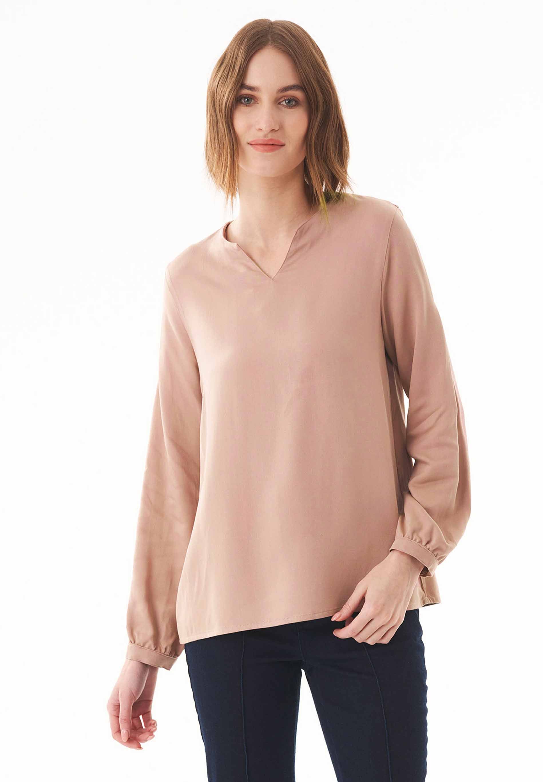 Bluse aus LENZING™ ECOVERO™