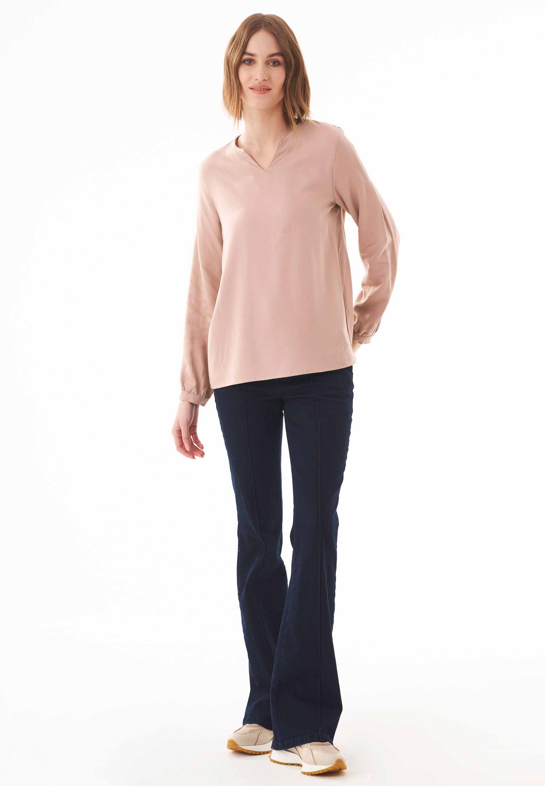 Bluse aus LENZING™ ECOVERO™