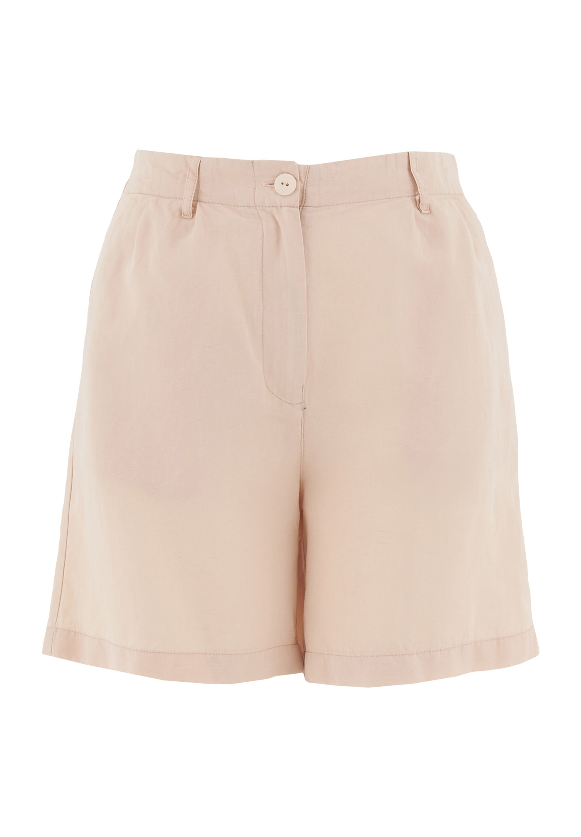 Shorts aus TENCEL™ Lyocell und Leinen