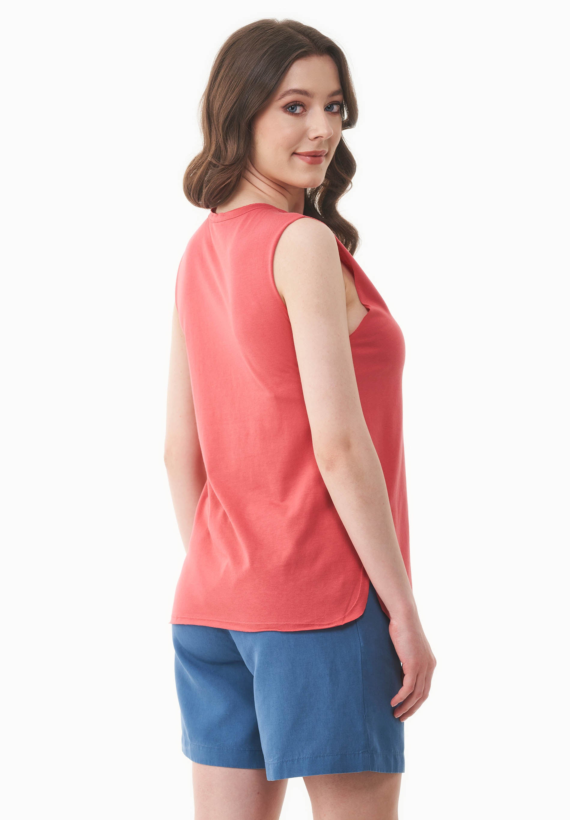 Top aus TENCEL™ Modal und Bio-Baumwolle