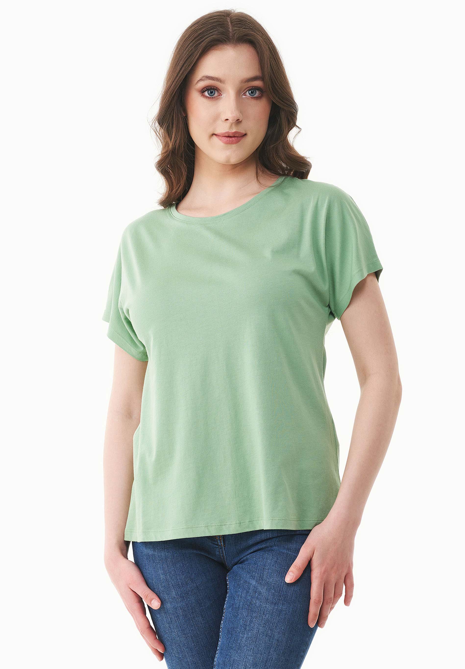 T-Shirt aus TENCEL™ Modal und Bio-Baumwolle