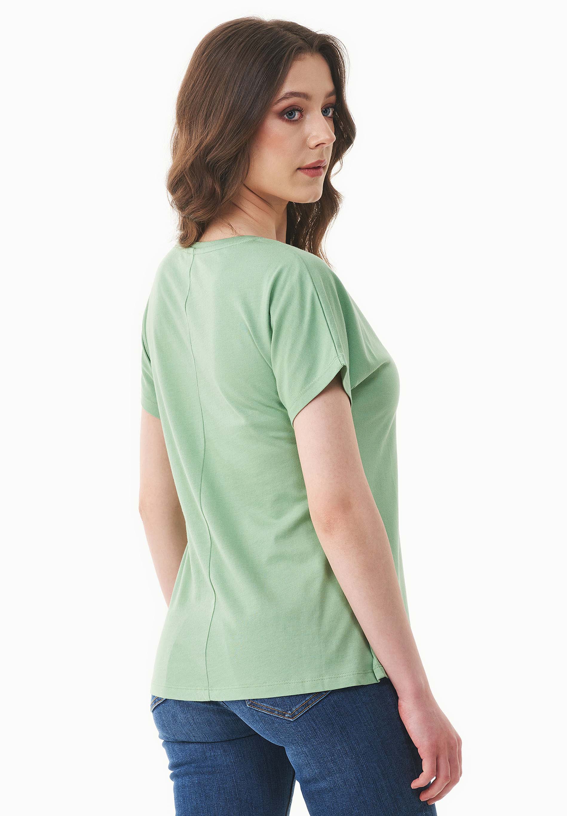 T-Shirt aus TENCEL™ Modal und Bio-Baumwolle