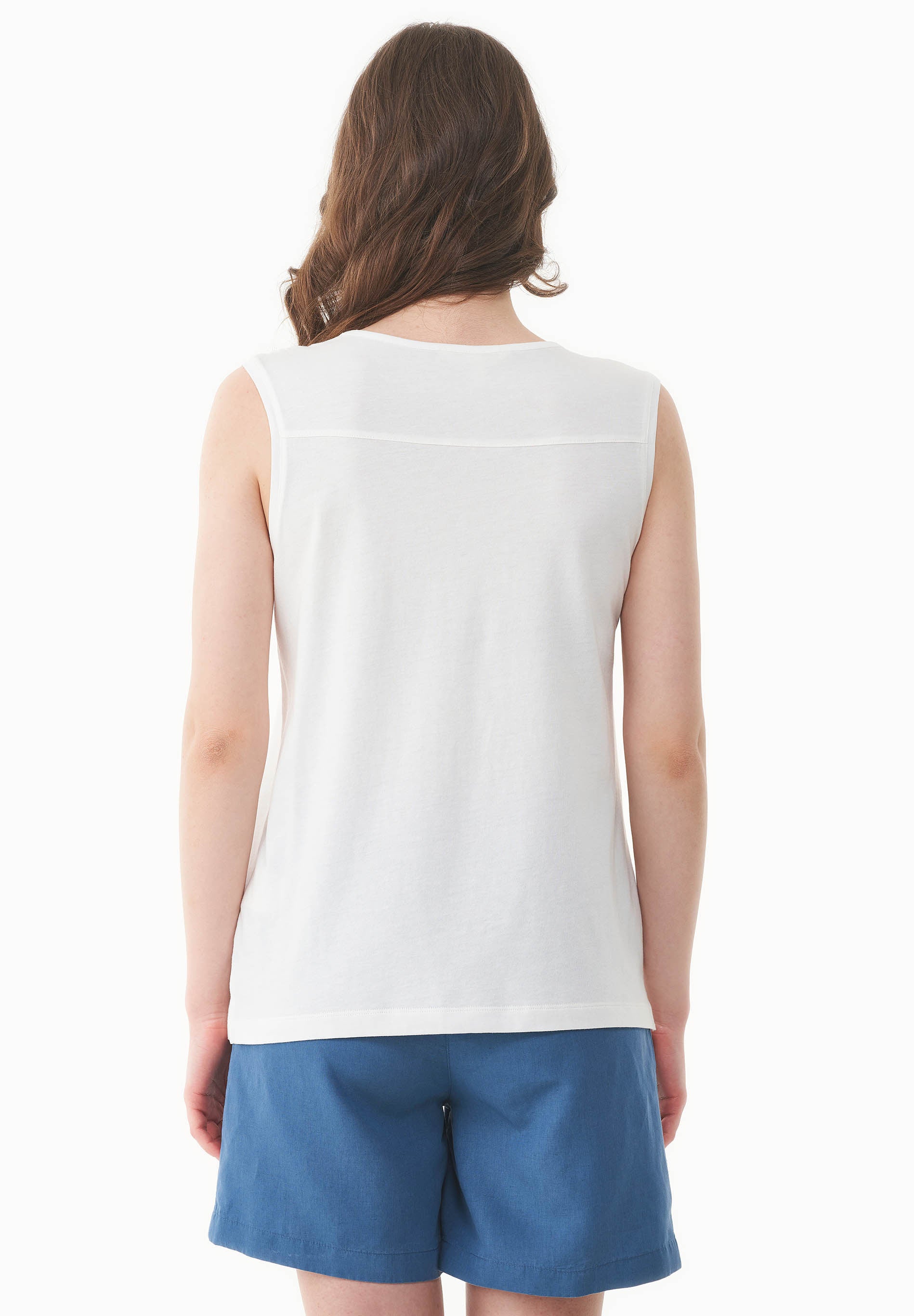 Top aus TENCEL™ Modal und Bio-Baumwolle