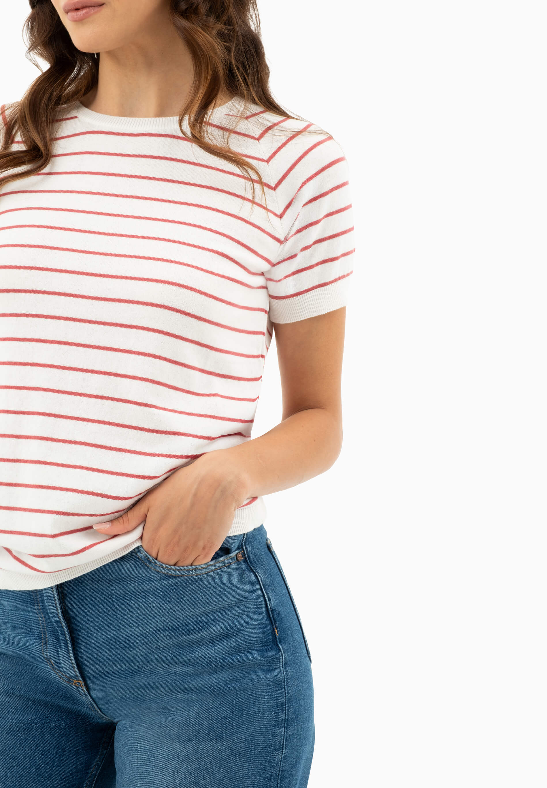 Strickshirt aus Bio-Baumwolle