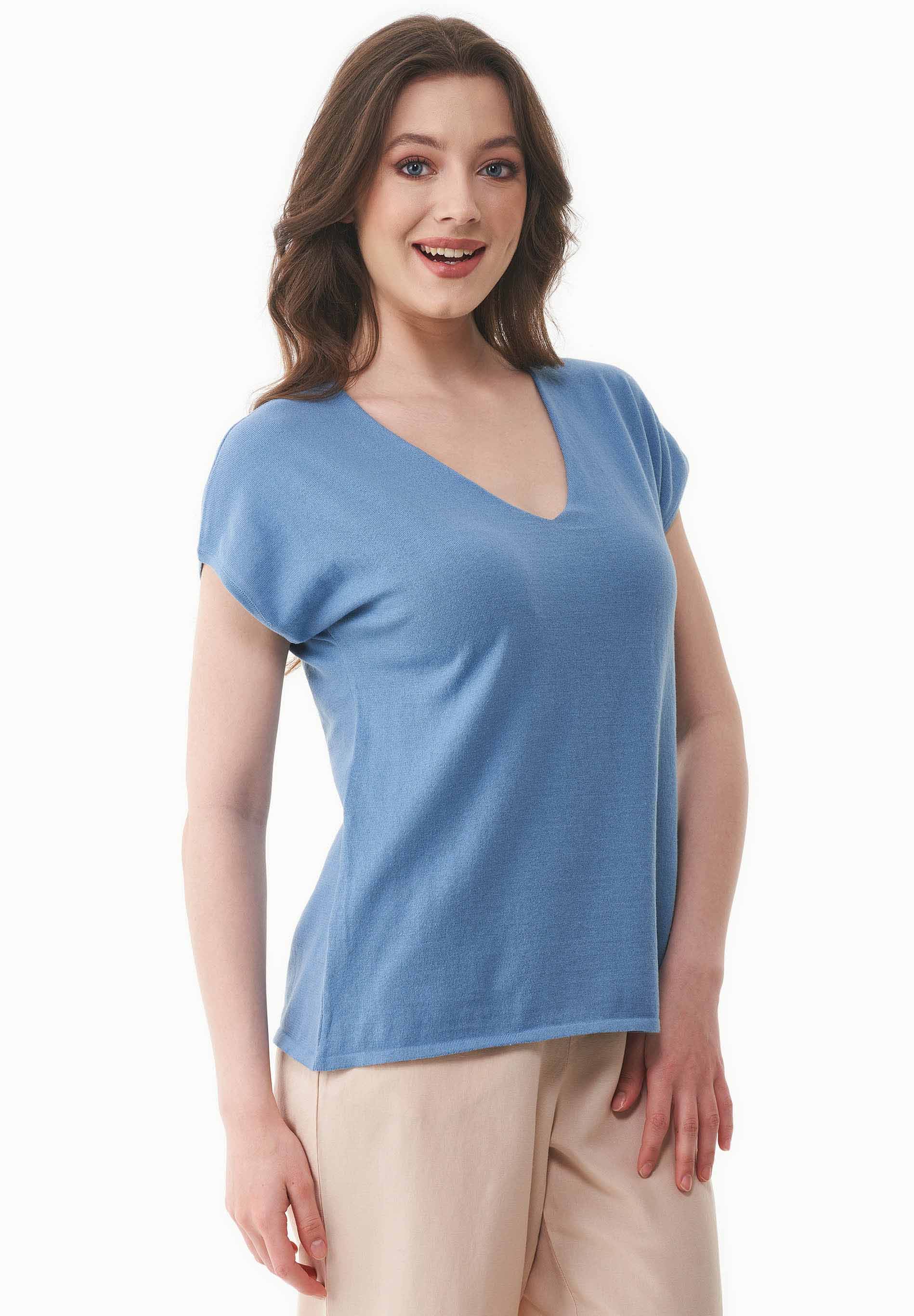 Strickshirt aus Bio-Baumwolle