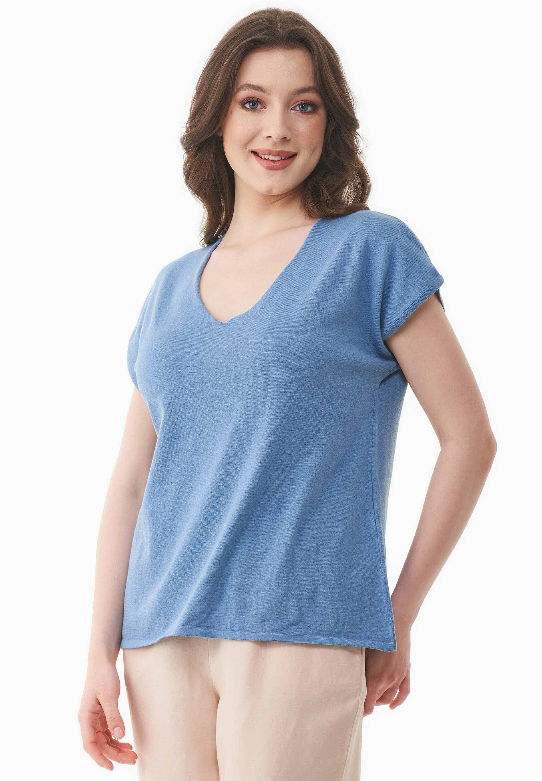 Strickshirt aus Bio-Baumwolle