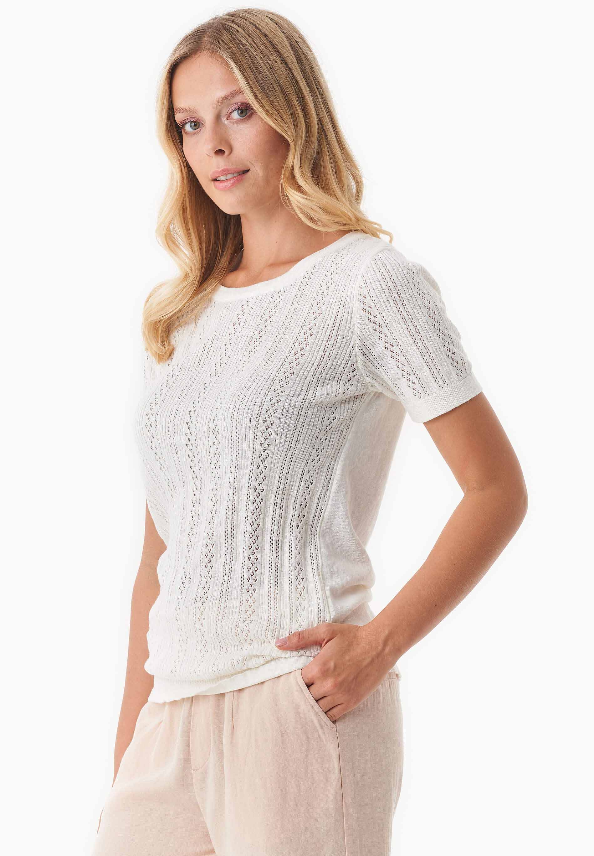 Strickpullover aus Bio-Baumwolle
