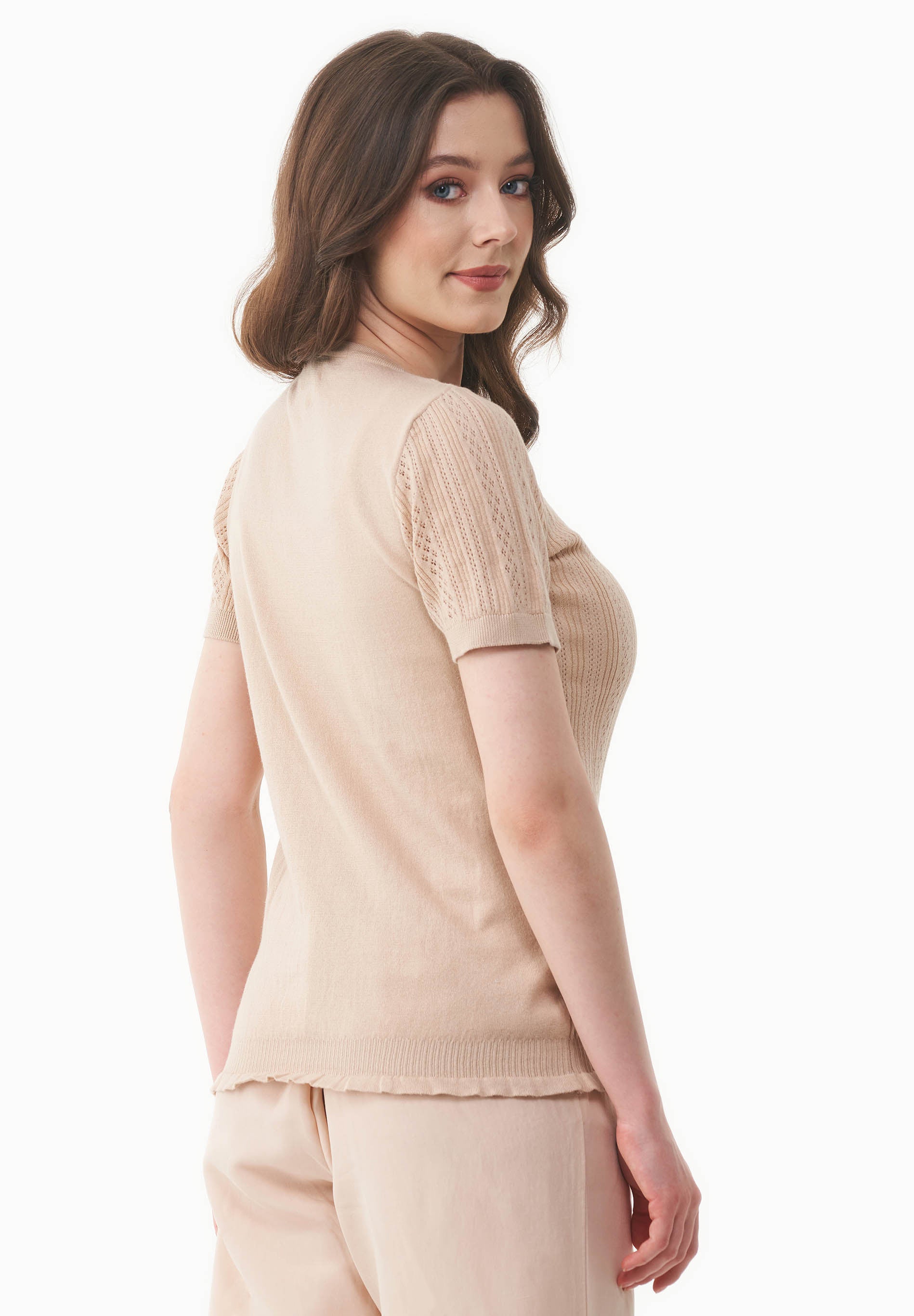 Strickpullover aus Bio-Baumwolle