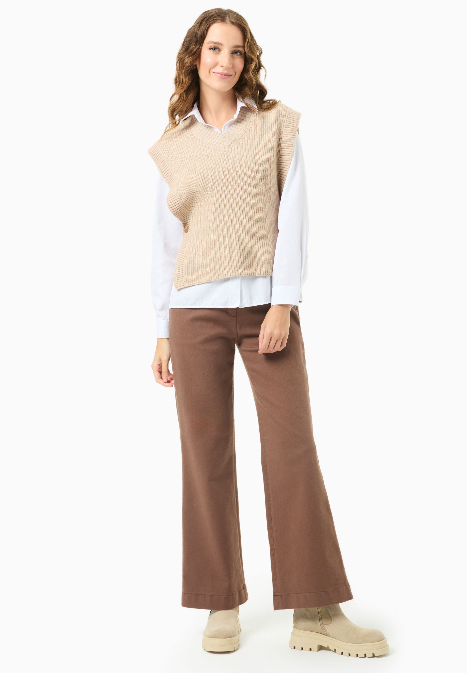 Hose aus TENCEL™ Lyocell und Bio-Baumwolle