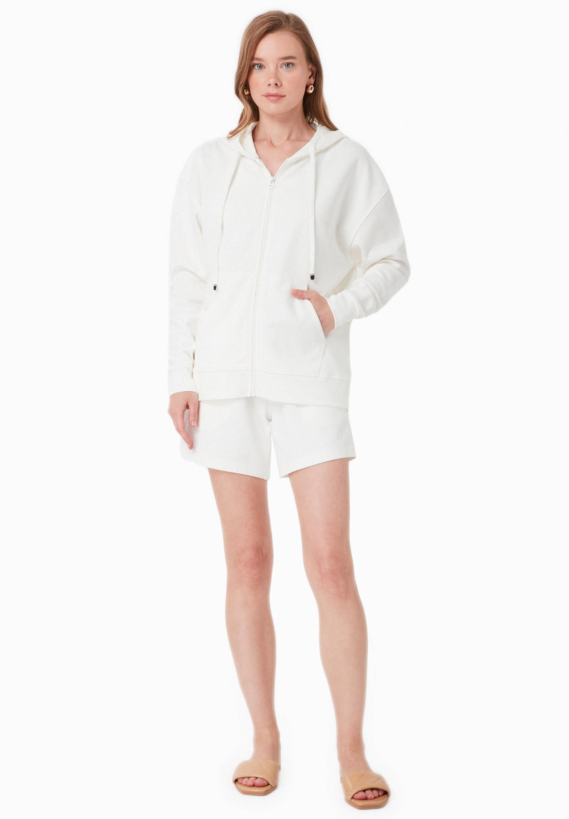 Sweatshorts aus TENCEL™ Modal und Bio-Baumwolle