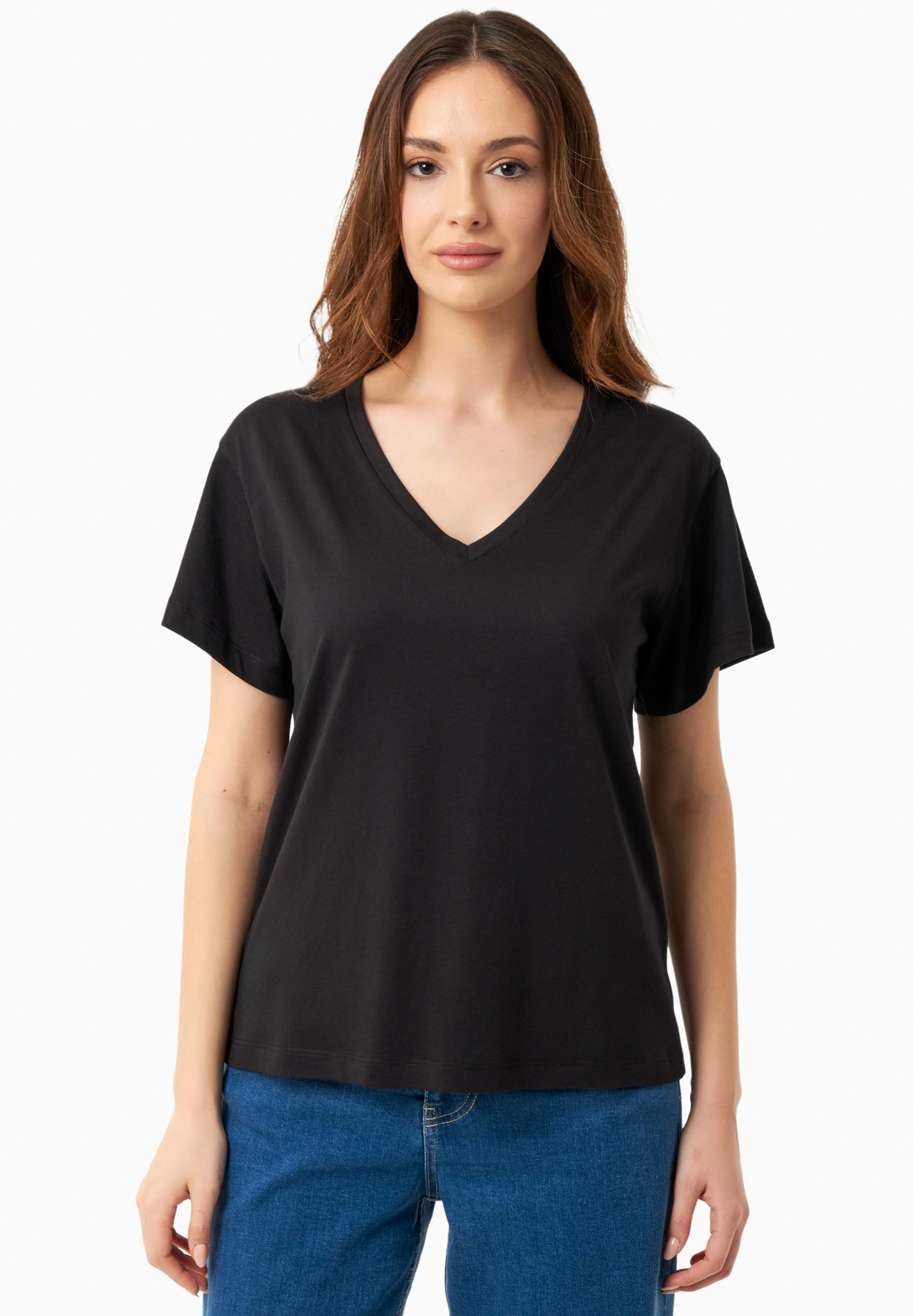 T-Shirt aus TENCEL™ Modal und Bio-Baumwolle