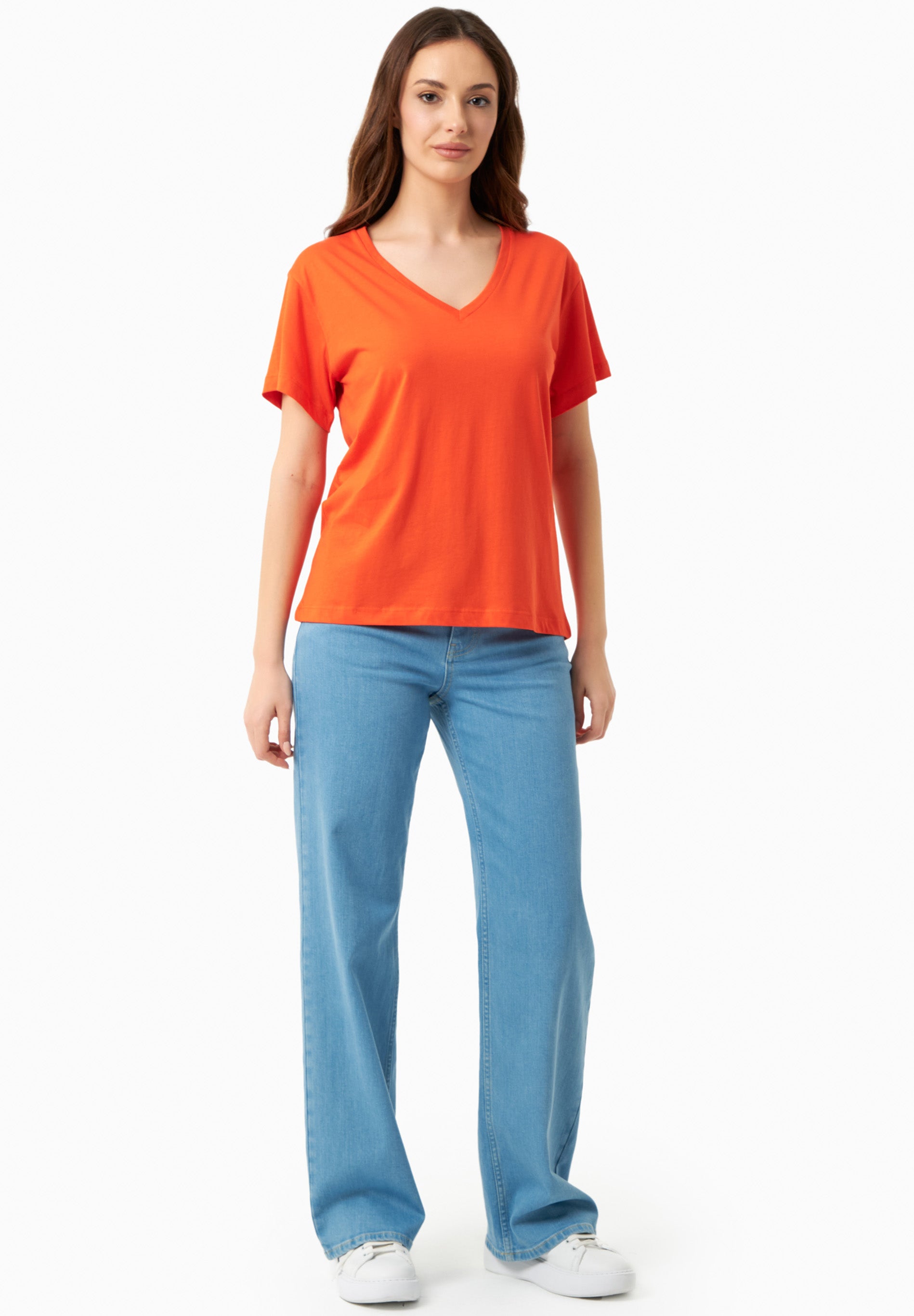 T-Shirt aus TENCEL™ Modal und Bio-Baumwolle