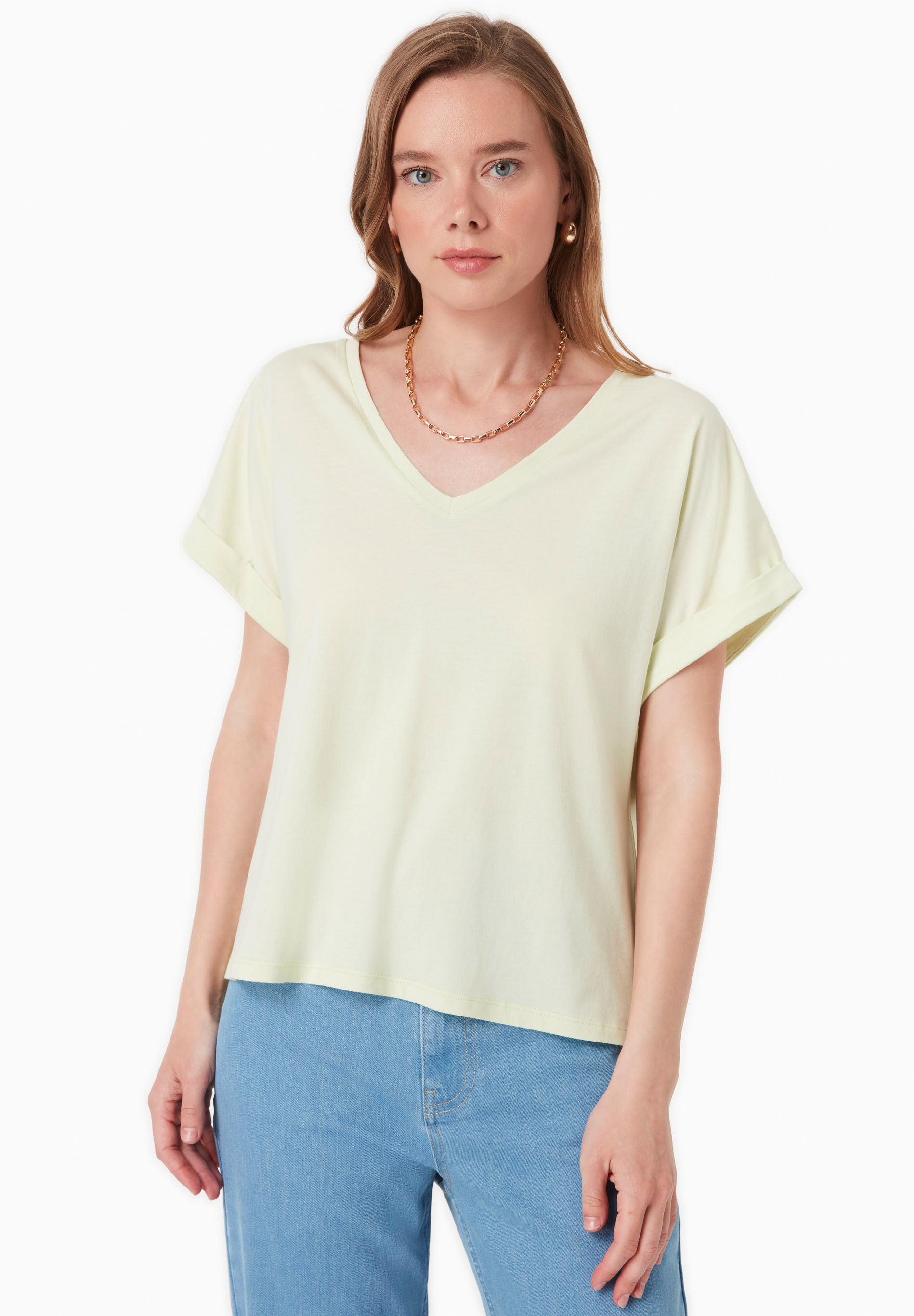 T-Shirt aus TENCEL™ Modal und Bio-Baumwolle