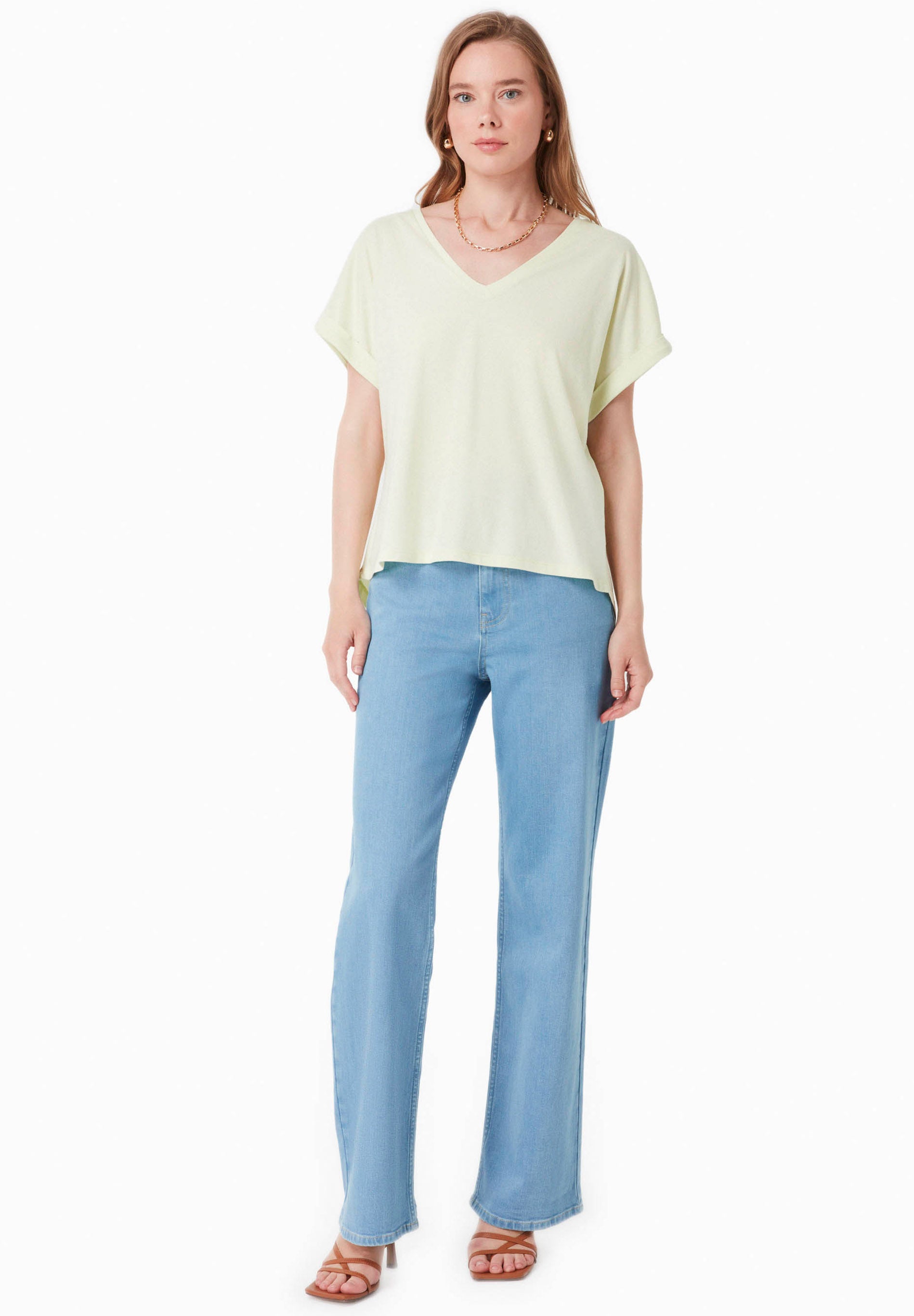 T-Shirt aus TENCEL™ Modal und Bio-Baumwolle