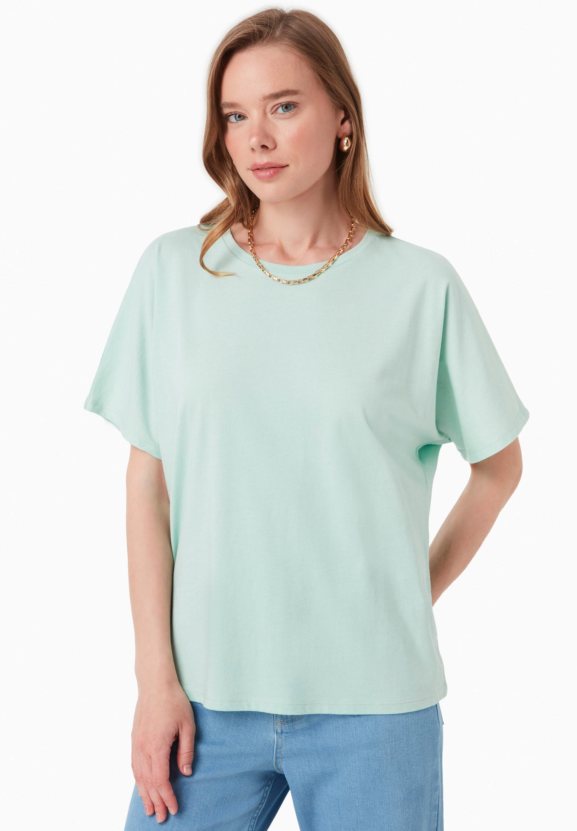 T-Shirt aus TENCEL™ Modal und Bio-Baumwolle